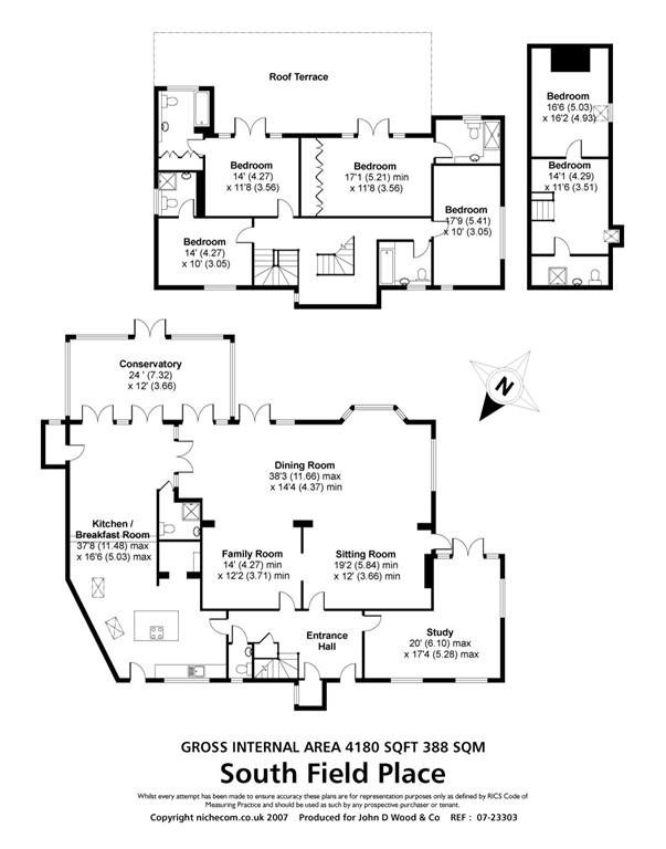 Bait Al Haque,, Southfield Place, Weybridge floorplan