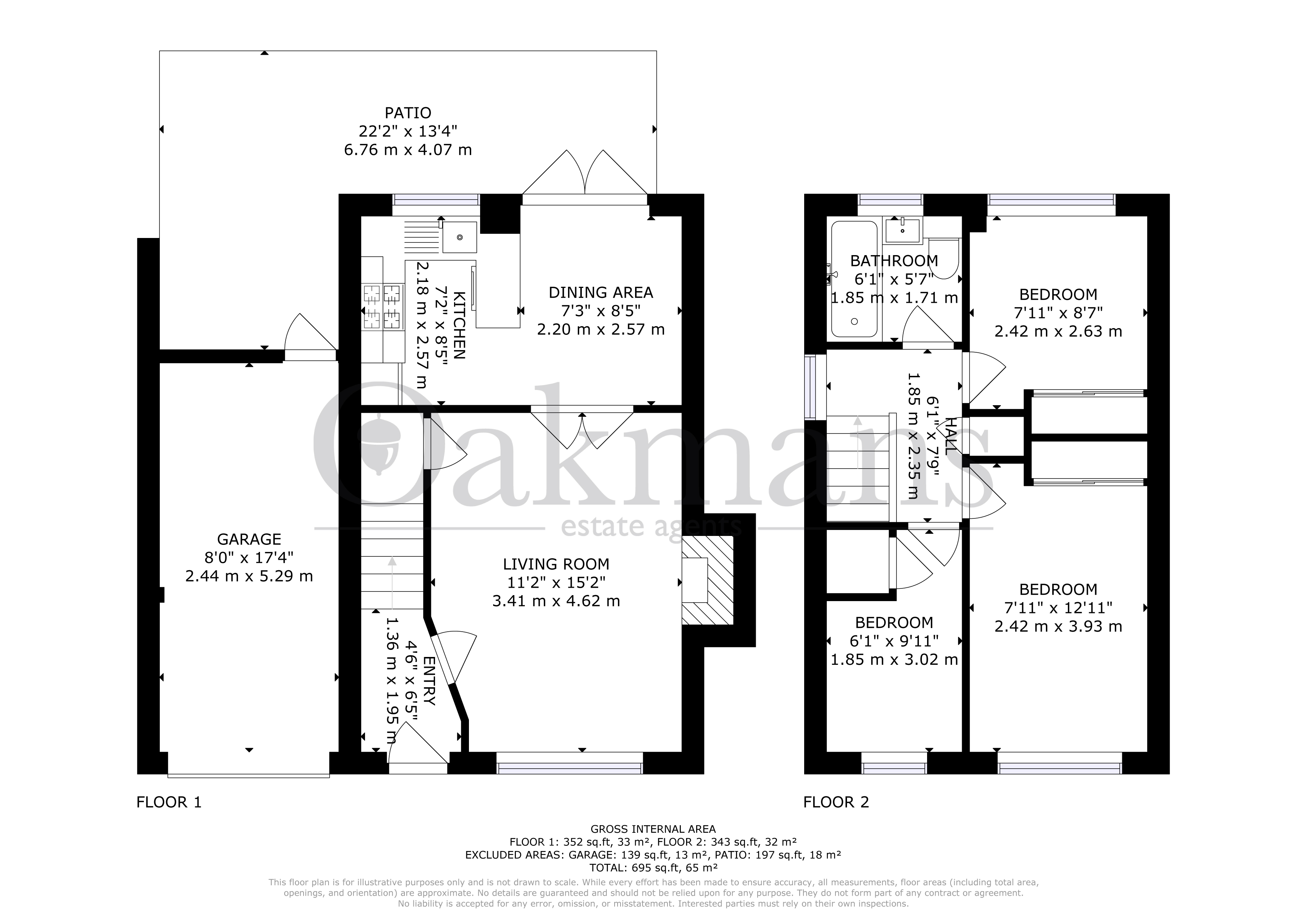 6, MORTIMERS CLOSE, BIRMINGHAM floorplan