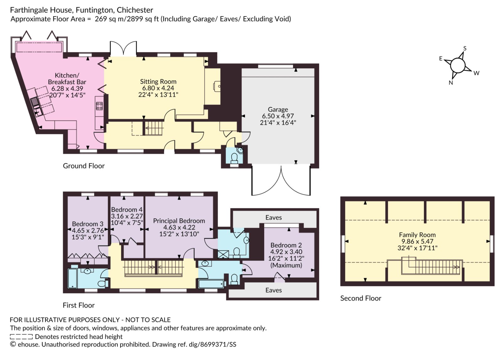 Farthingale House,, Funtington, West Sussex floorplan