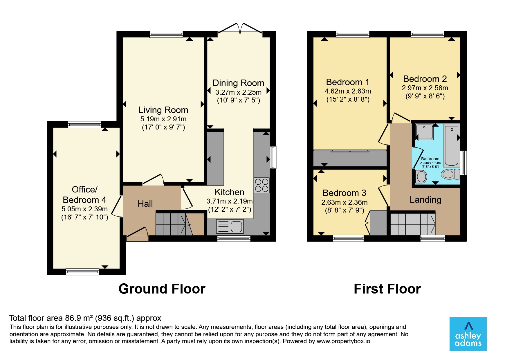 1, Redway Croft, Derby floorplan