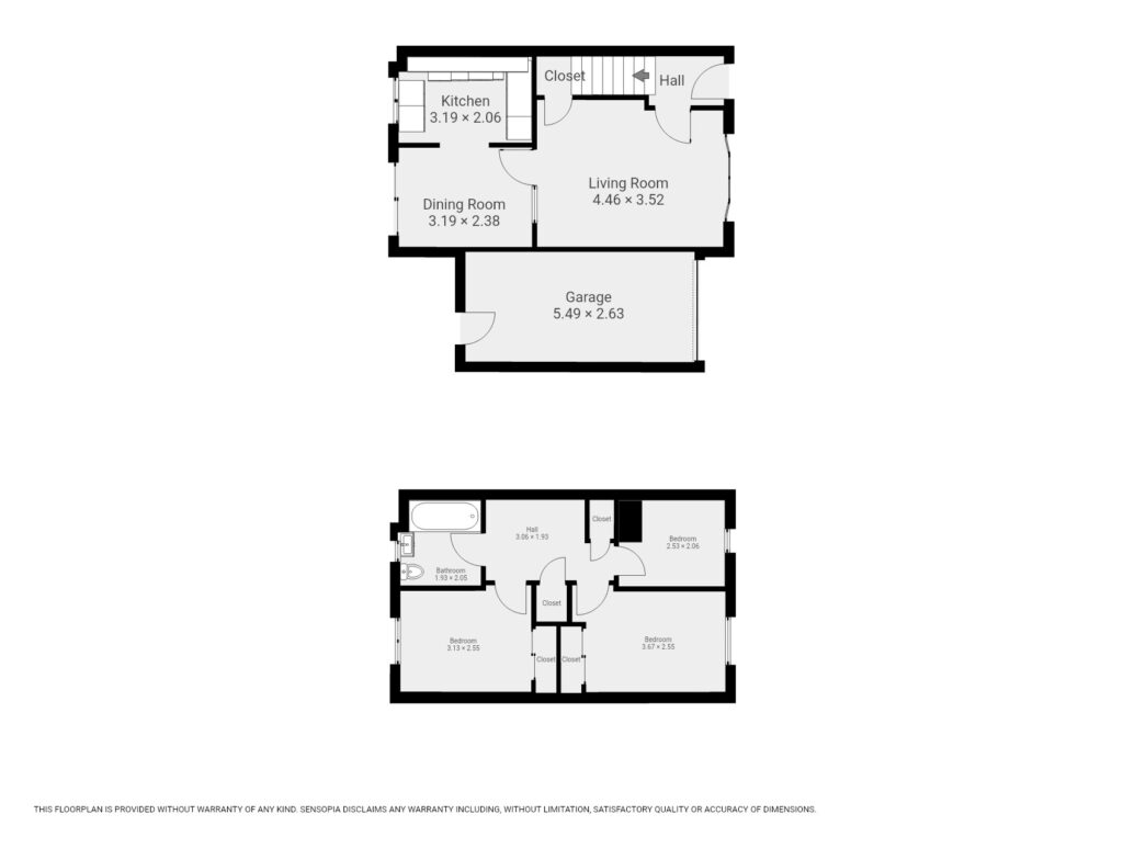 54, Craigvale Crescent, Airdrie floorplan