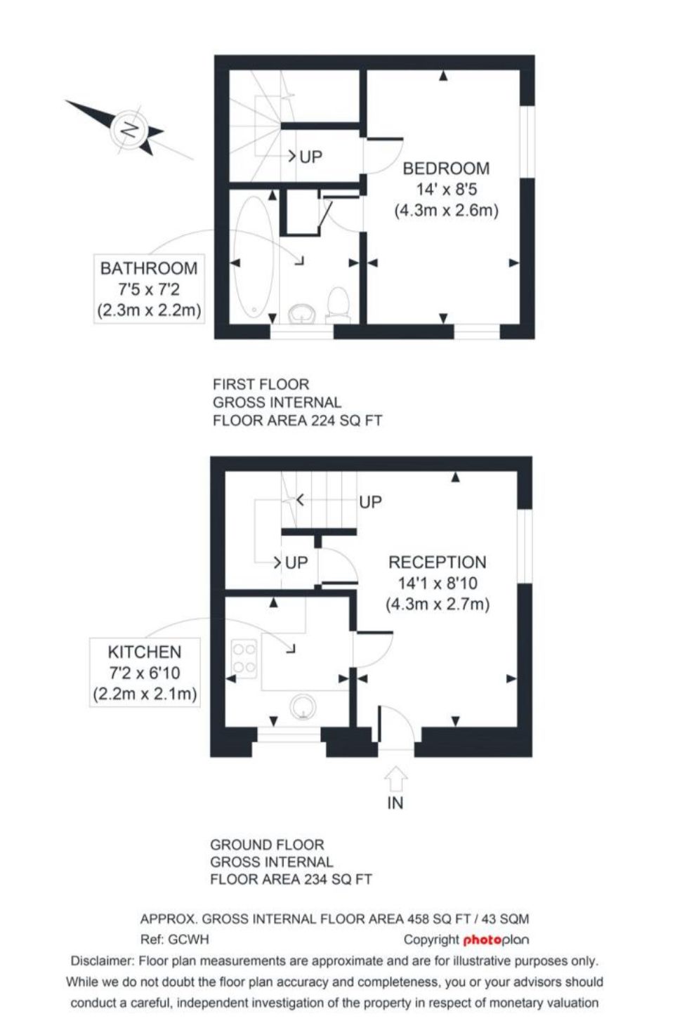 Westcroft Close, London floorplan