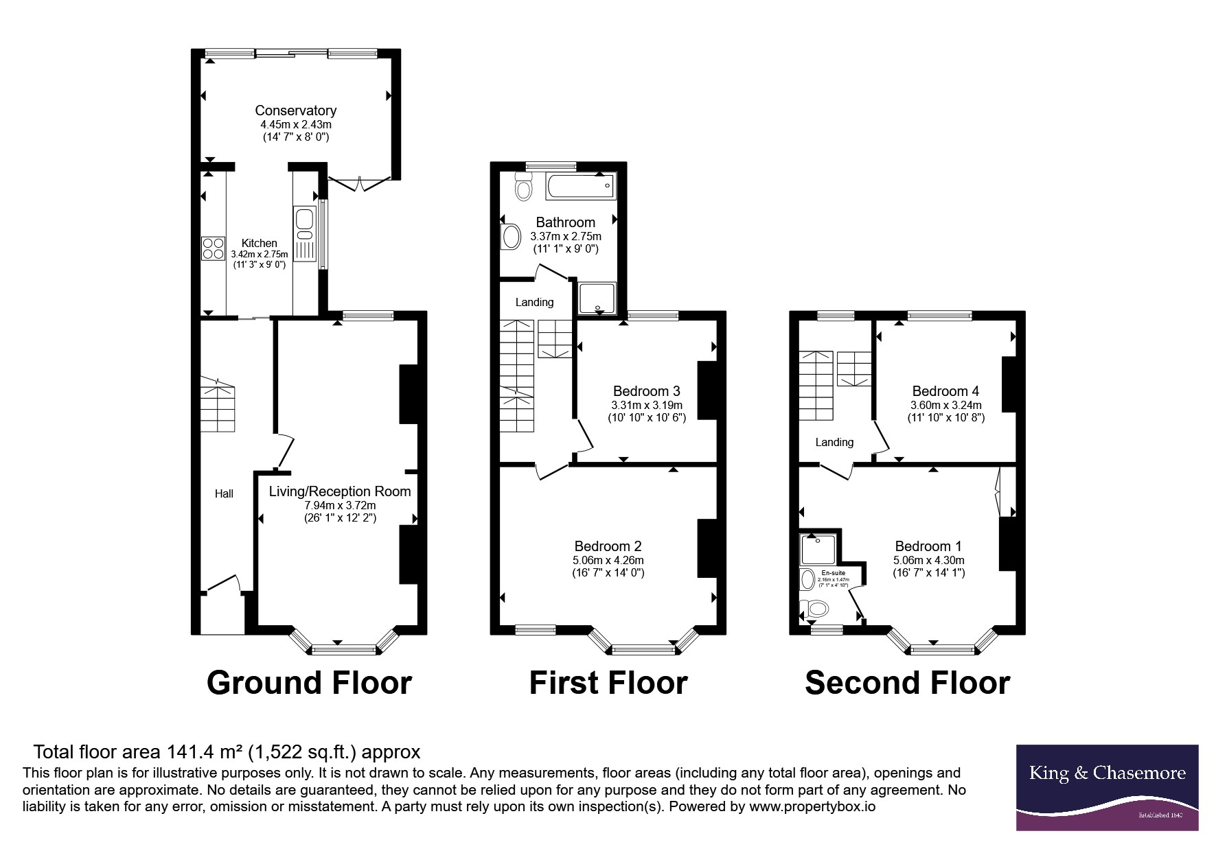 25, Westbourne Street, East Sussex floorplan