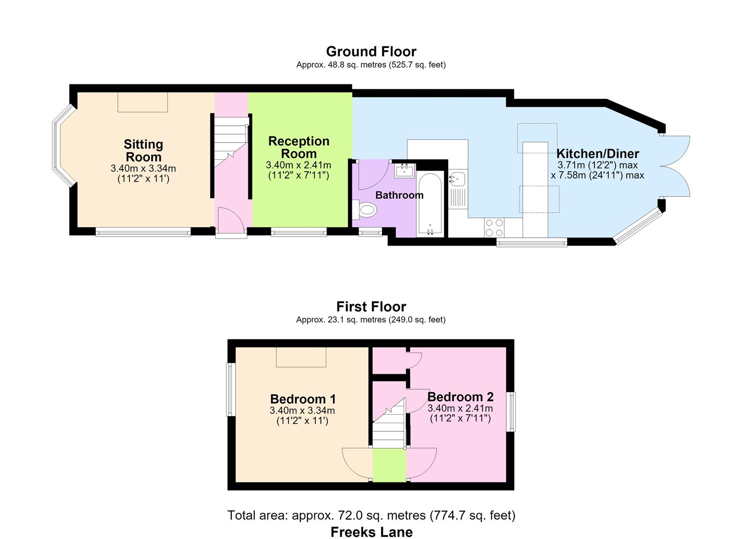 28, Freeks Lane, Burgess Hill floorplan