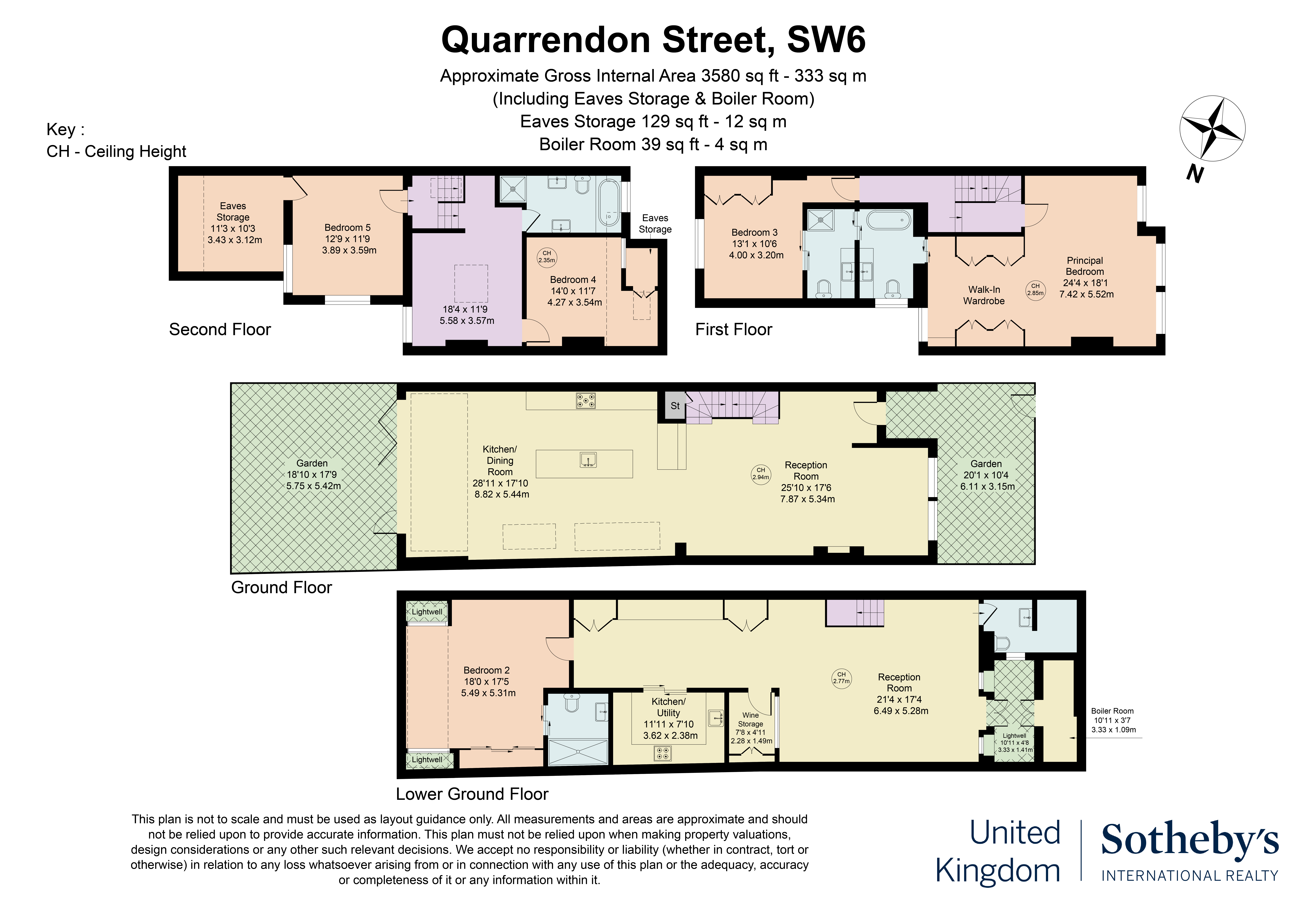 Quarrendon, Quarrendon Street, London floorplan