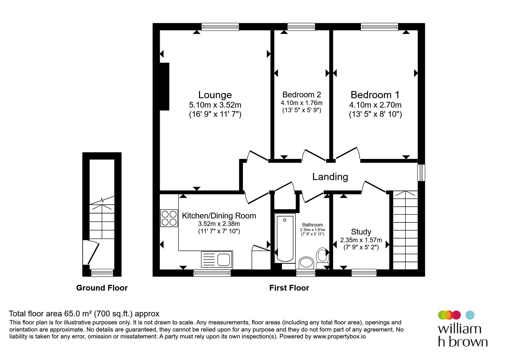 60, Ipswich Close, LEICESTER floorplan
