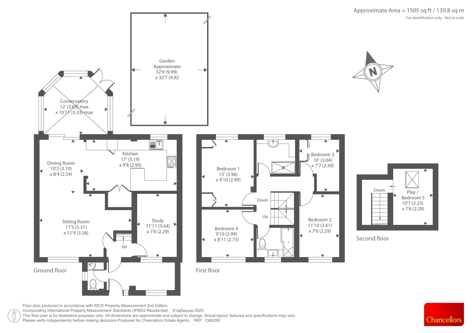 66 CHERRY CLOSE, Kidlington, Kidlington floorplan