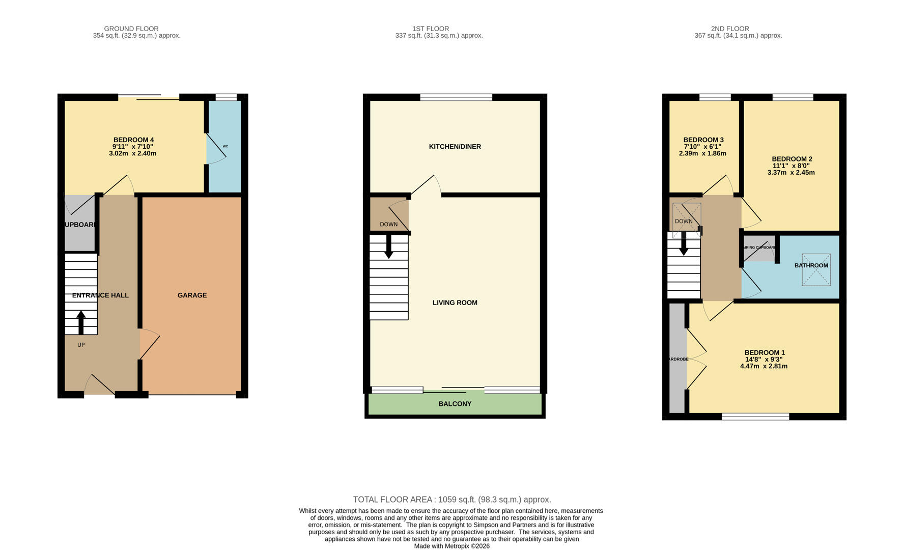 Bideford Green, Leighton Buzzard floorplan