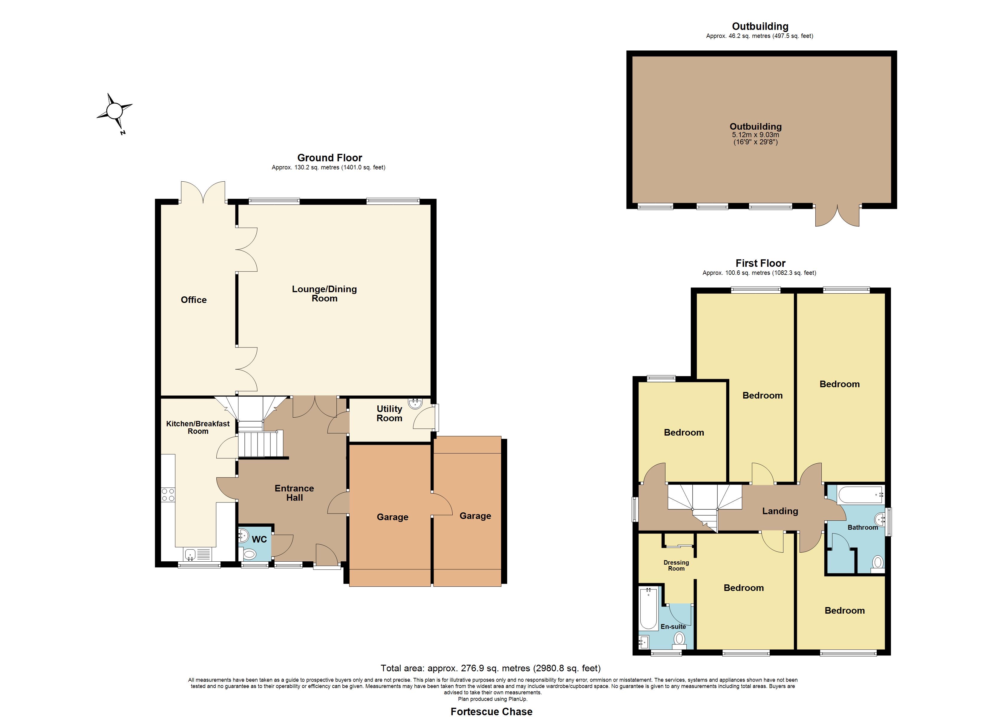16, Fortescue Chase, Essex floorplan