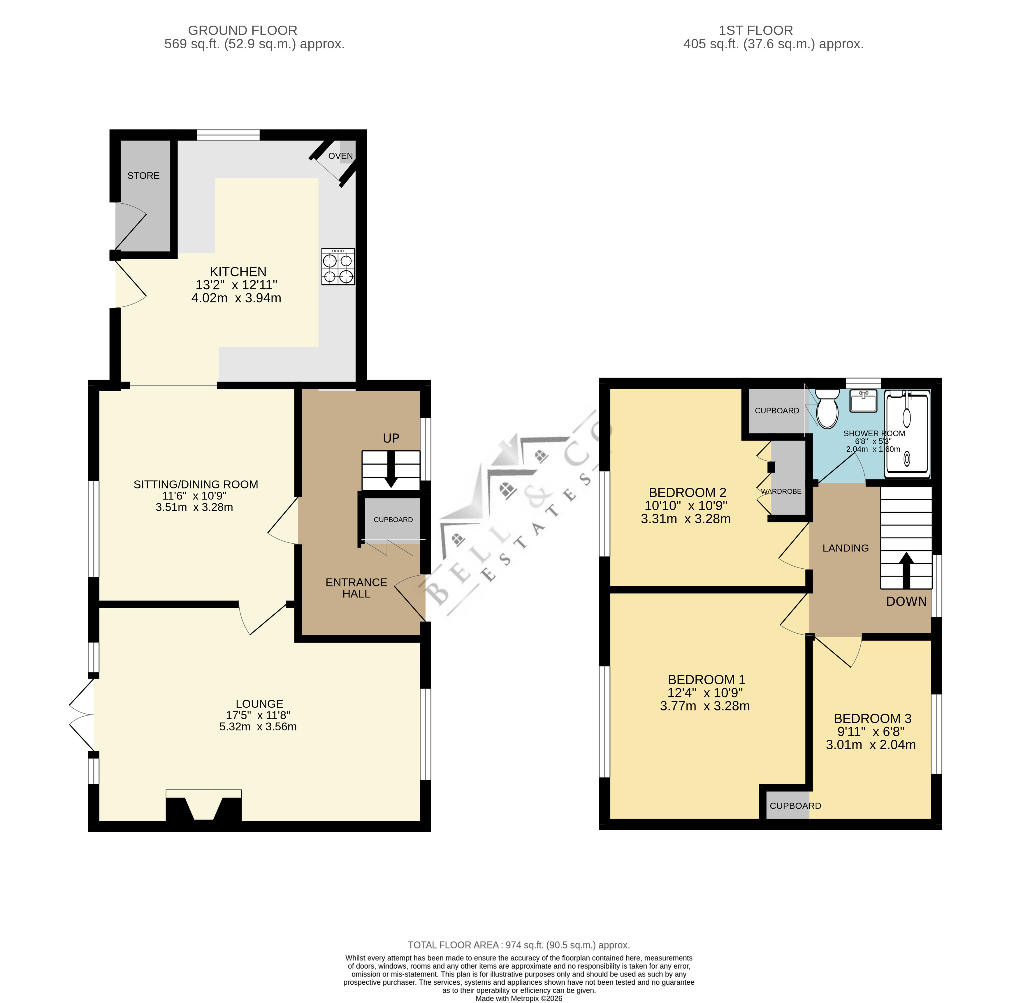 Wales Road, Sheffield floorplan