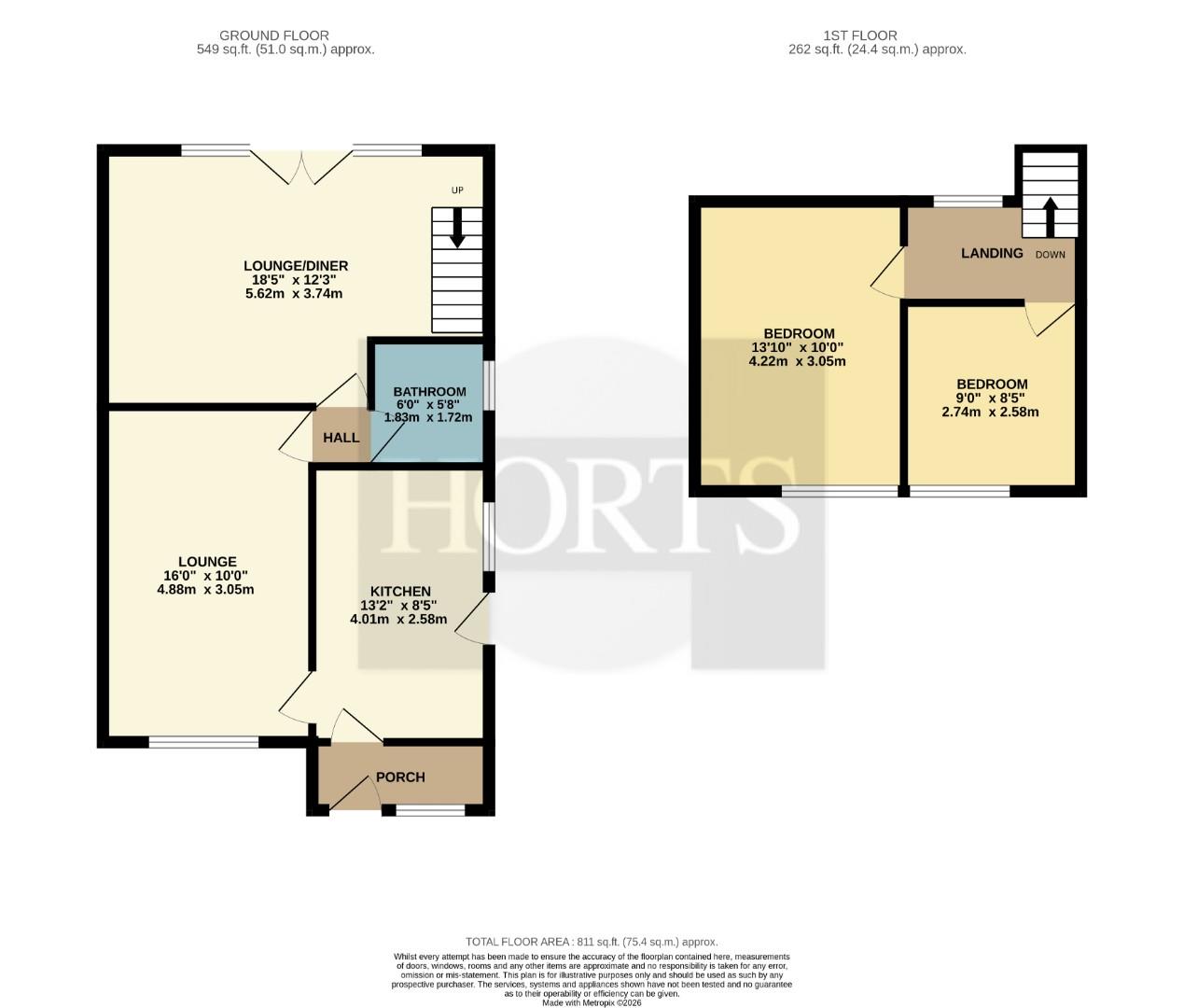 11, St. Marys Way, Northampton floorplan