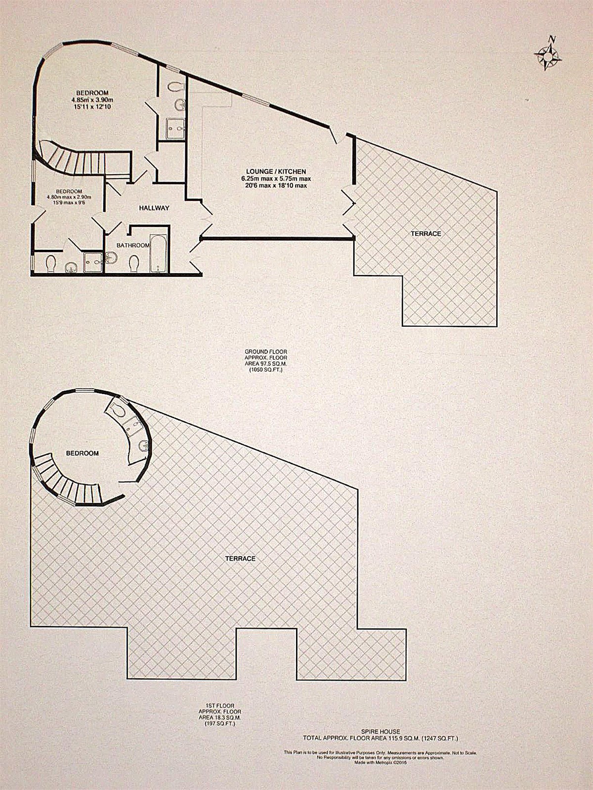 18, Spire House, Harrow floorplan