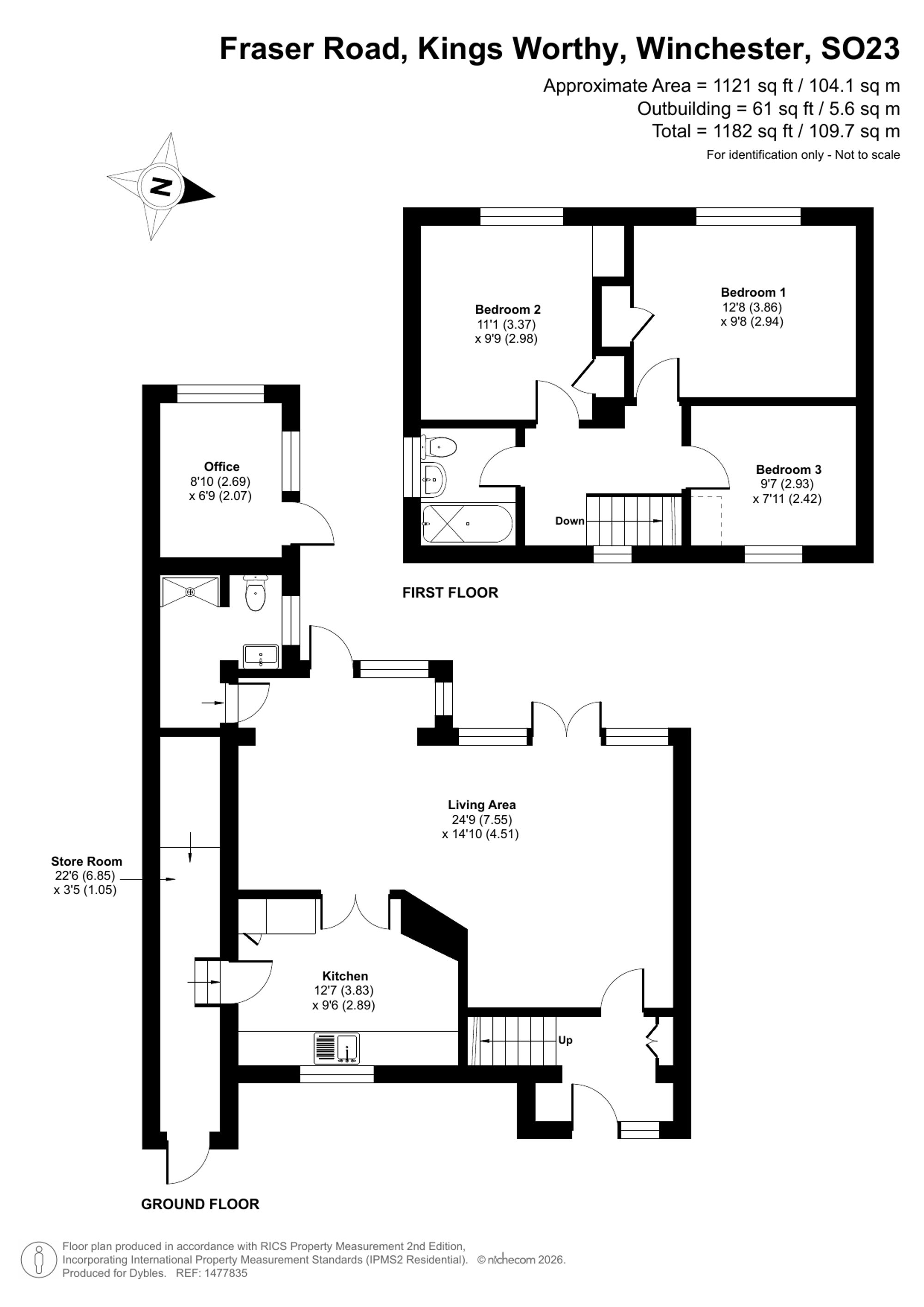 23 Fraser Road, Winchester floorplan