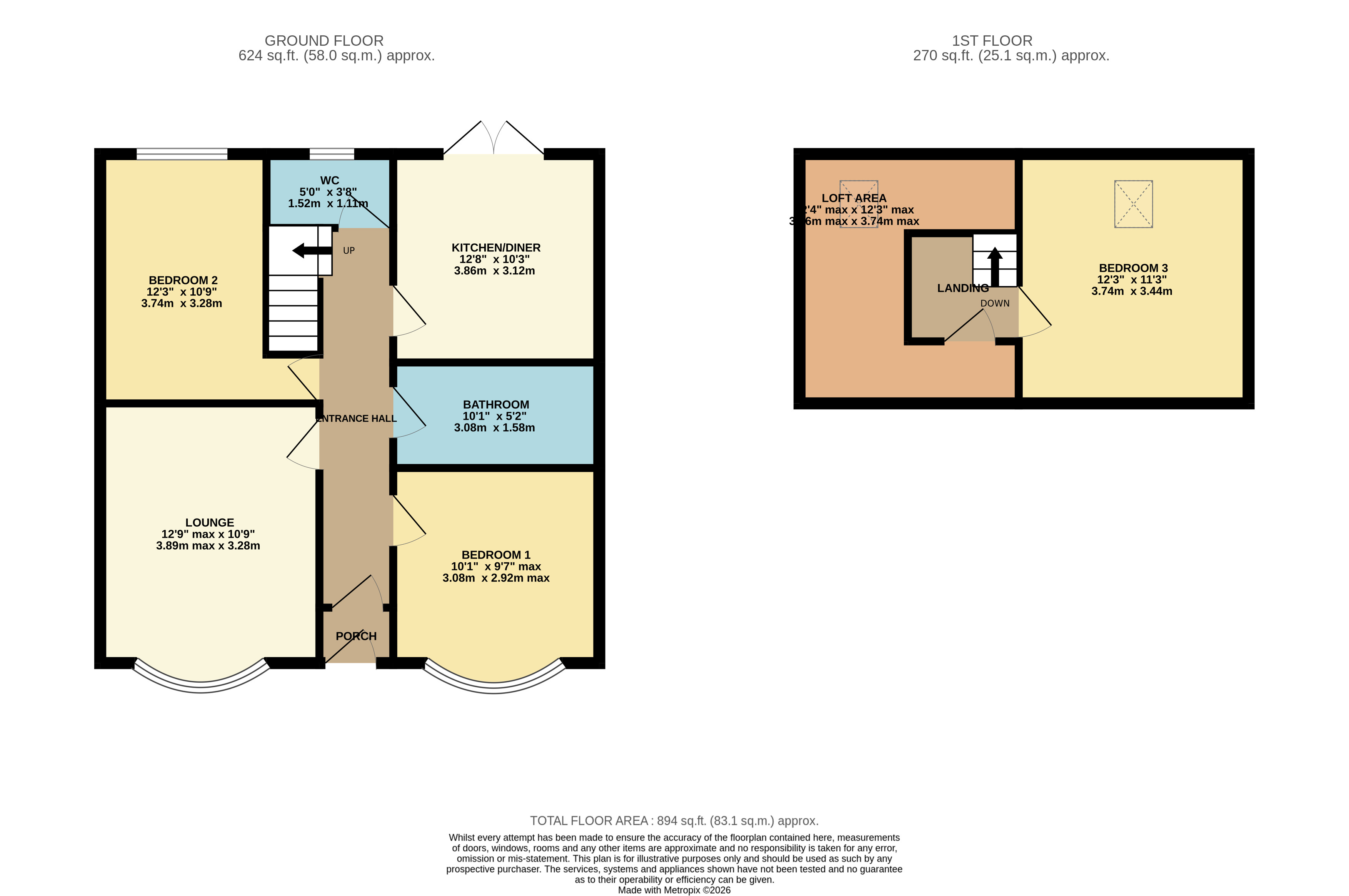 Beechwood Road, Bedfordshire floorplan