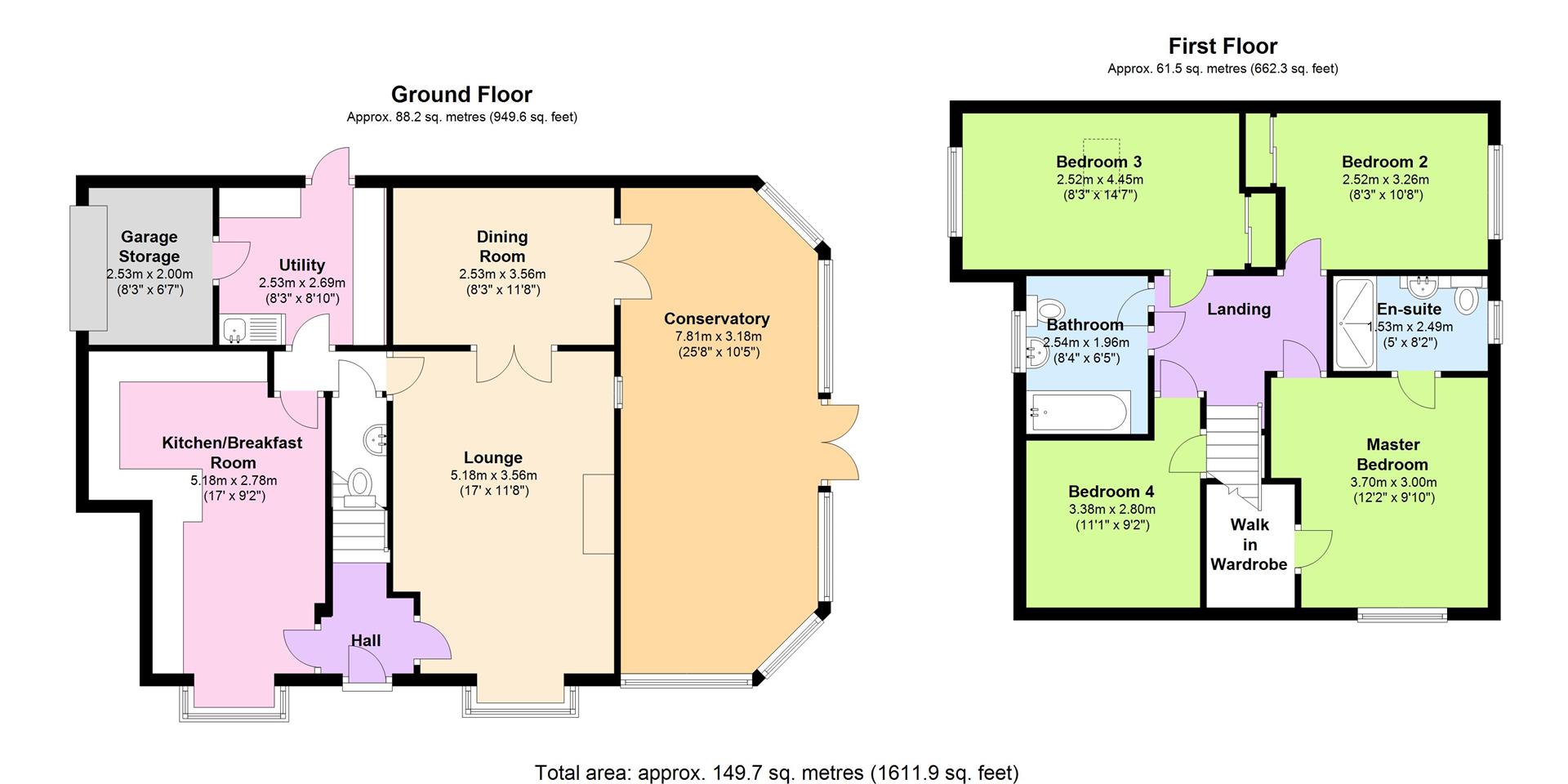 4 Bedrooms Detached house for sale in Purbeck Drive, West Bridgford, Nottingham NG2