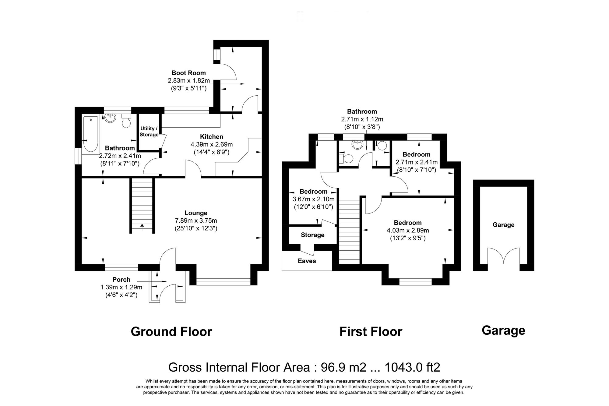 19 Highfield Road, Billericay floorplan