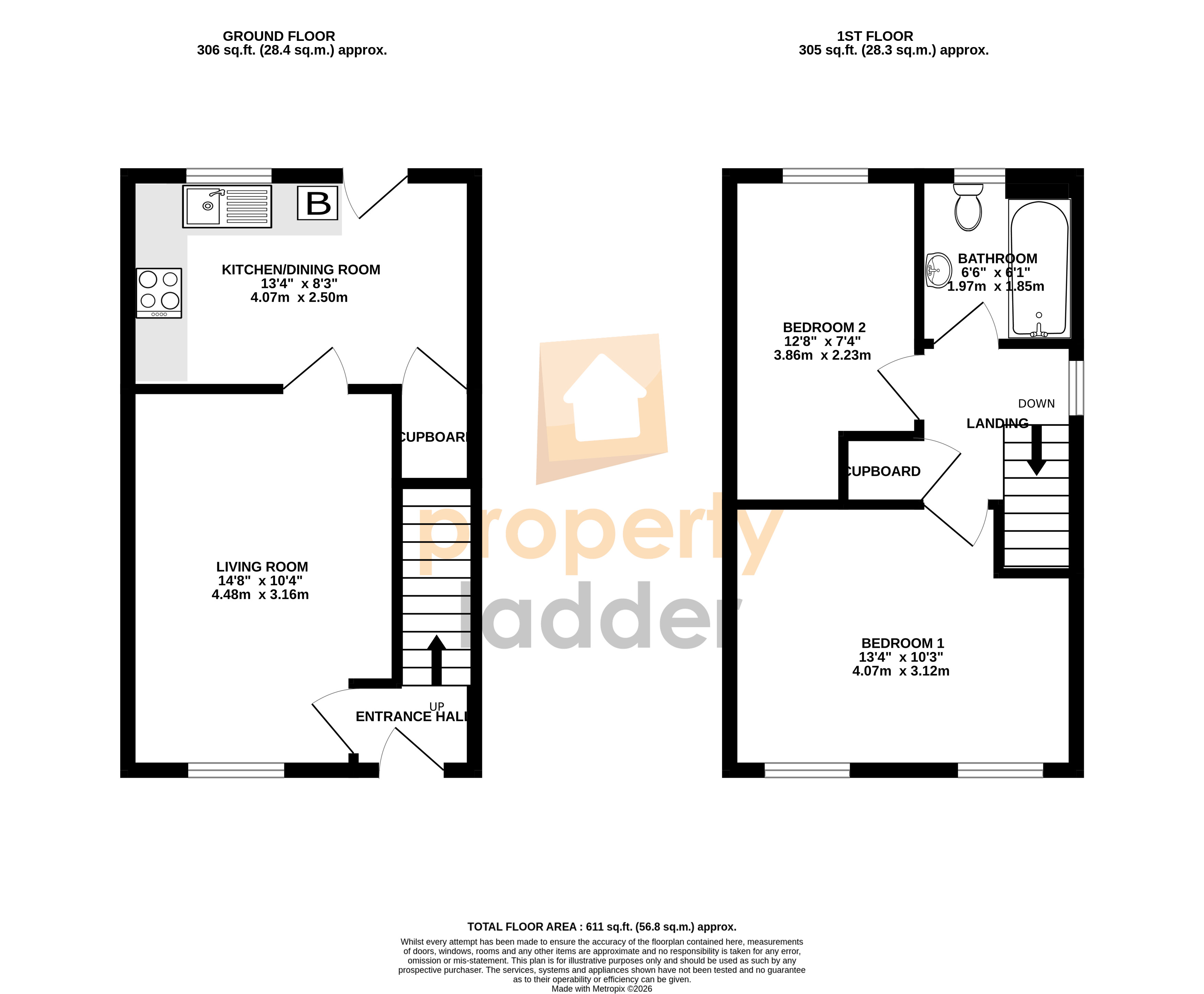 8, Dalbier Close, Norwich floorplan