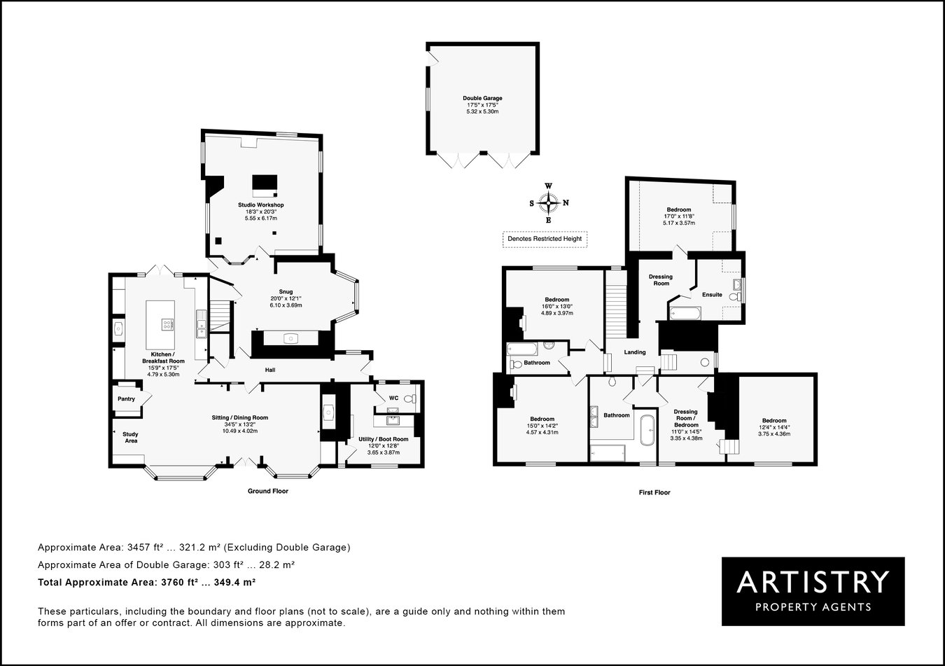 Swan House, High Street, Elstow, Bedfordshire floorplan