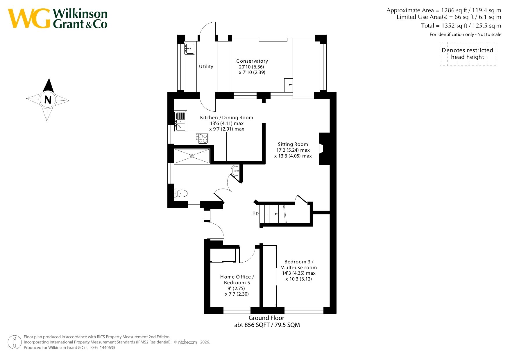 16, Glebelands, Exminster floorplan