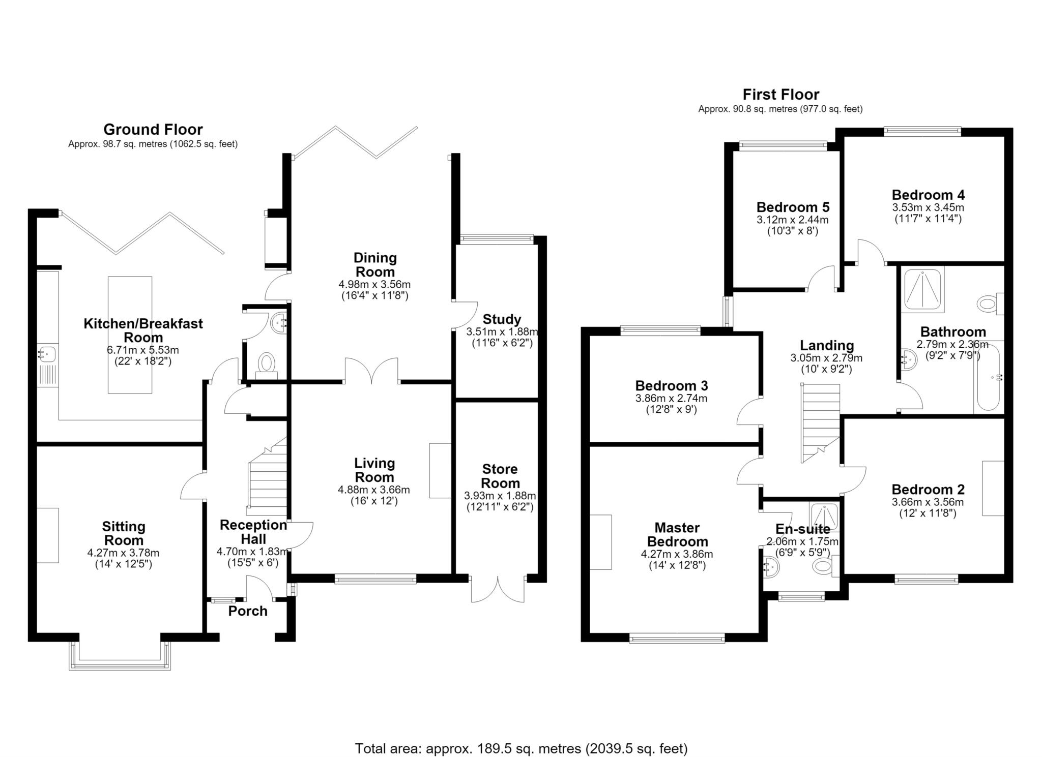 6, St Andrews Road, Reading floorplan