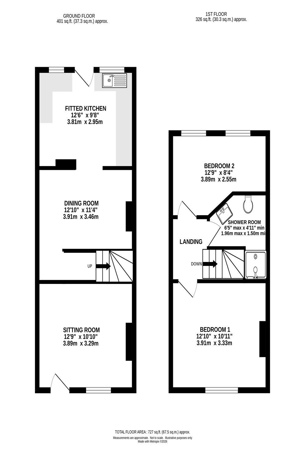 10, Goyt Road, Whaley Bridge, High Peak floorplan