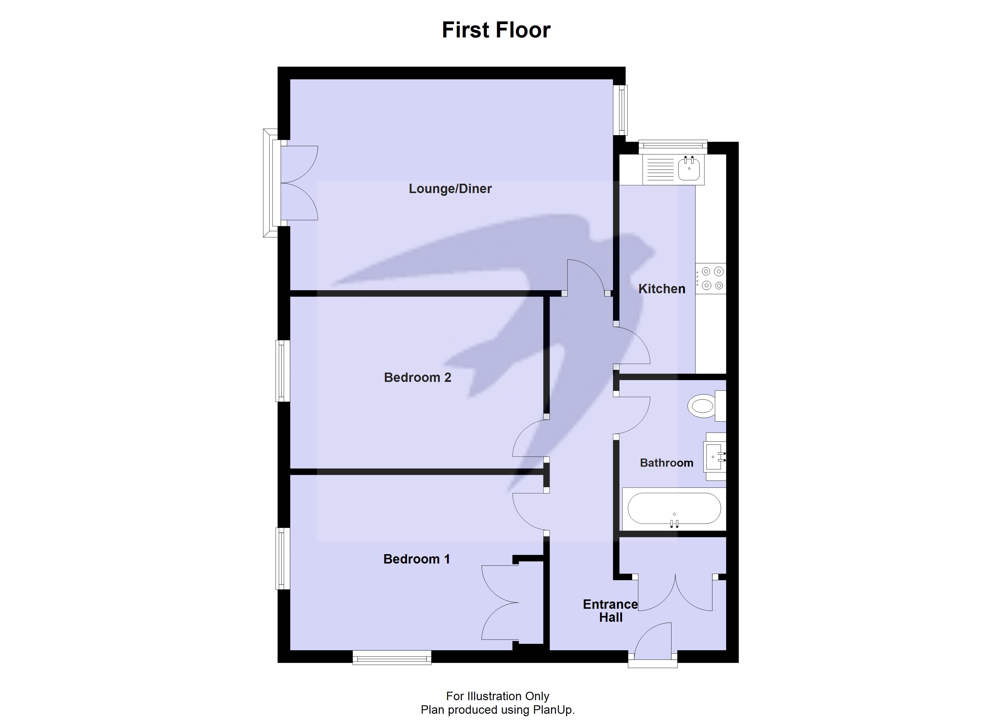 Chaplin House, Sidcup High Street, Sidcup DA14, 2 bedroom flat for sale