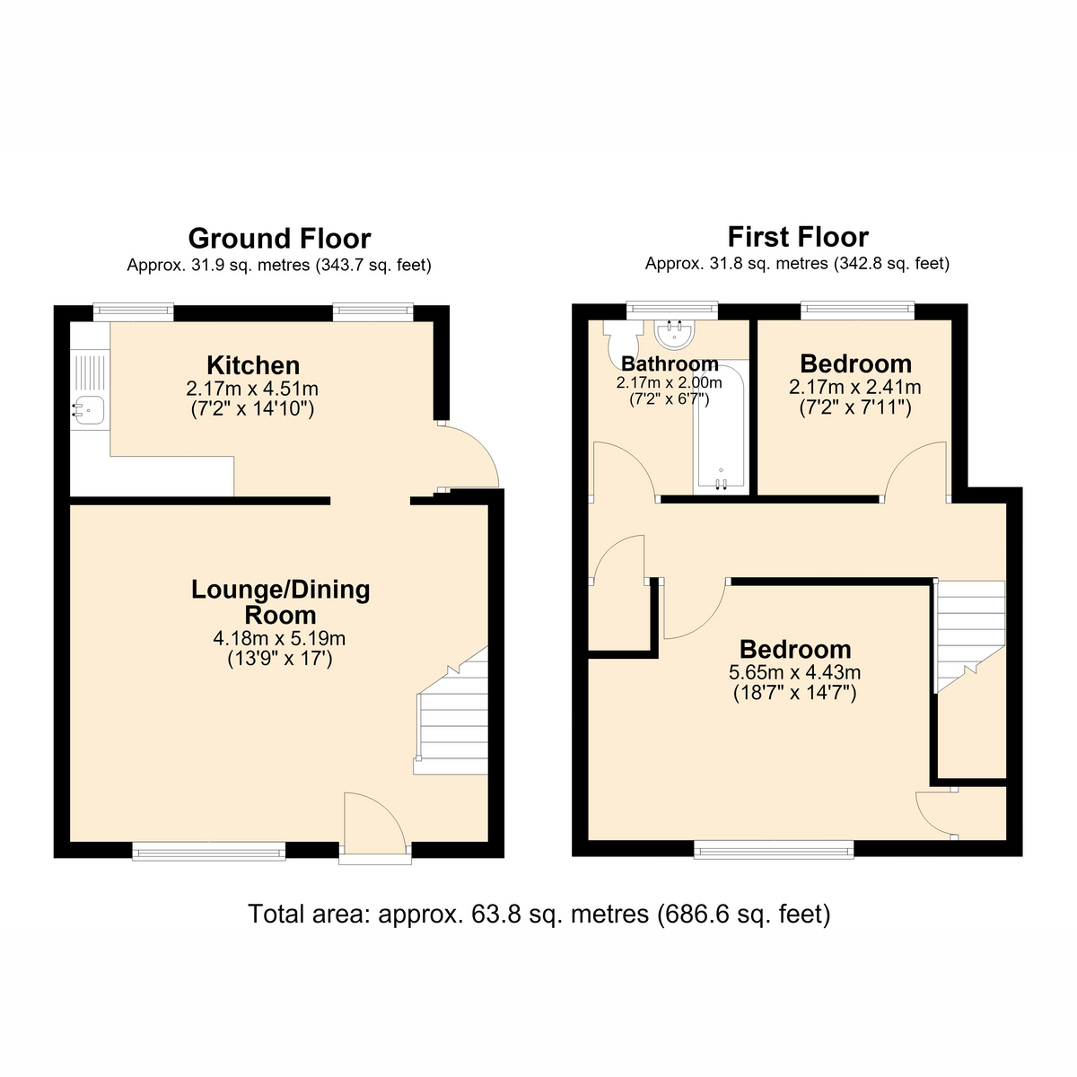 Trench Road, Telford floorplan