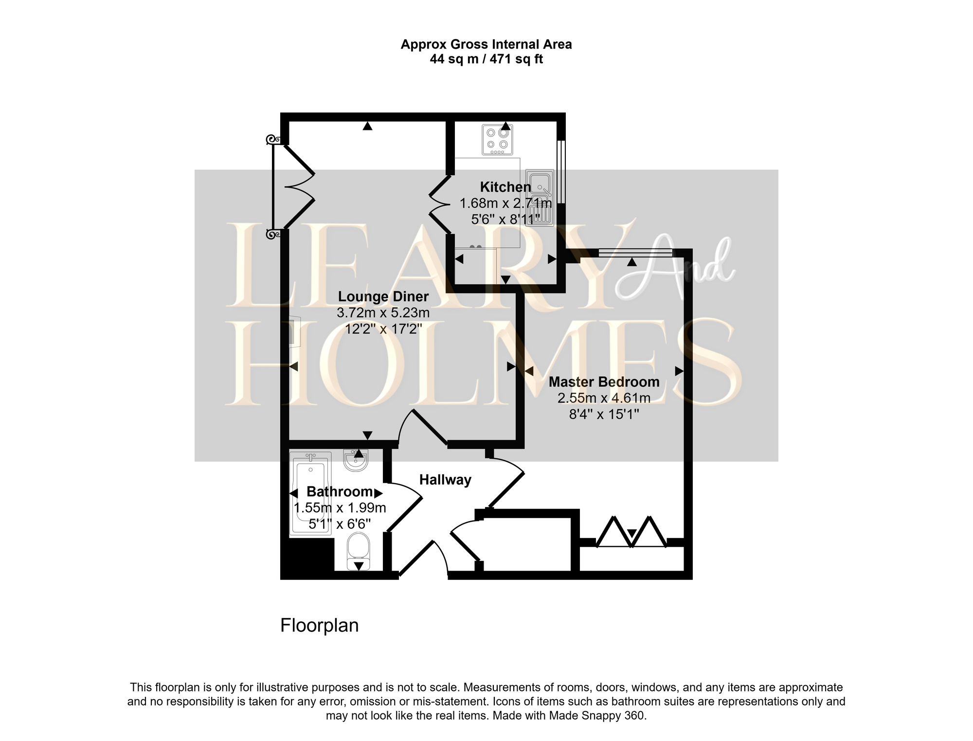 14 Willow Bank Court Beckenham Close, East Boldon floorplan