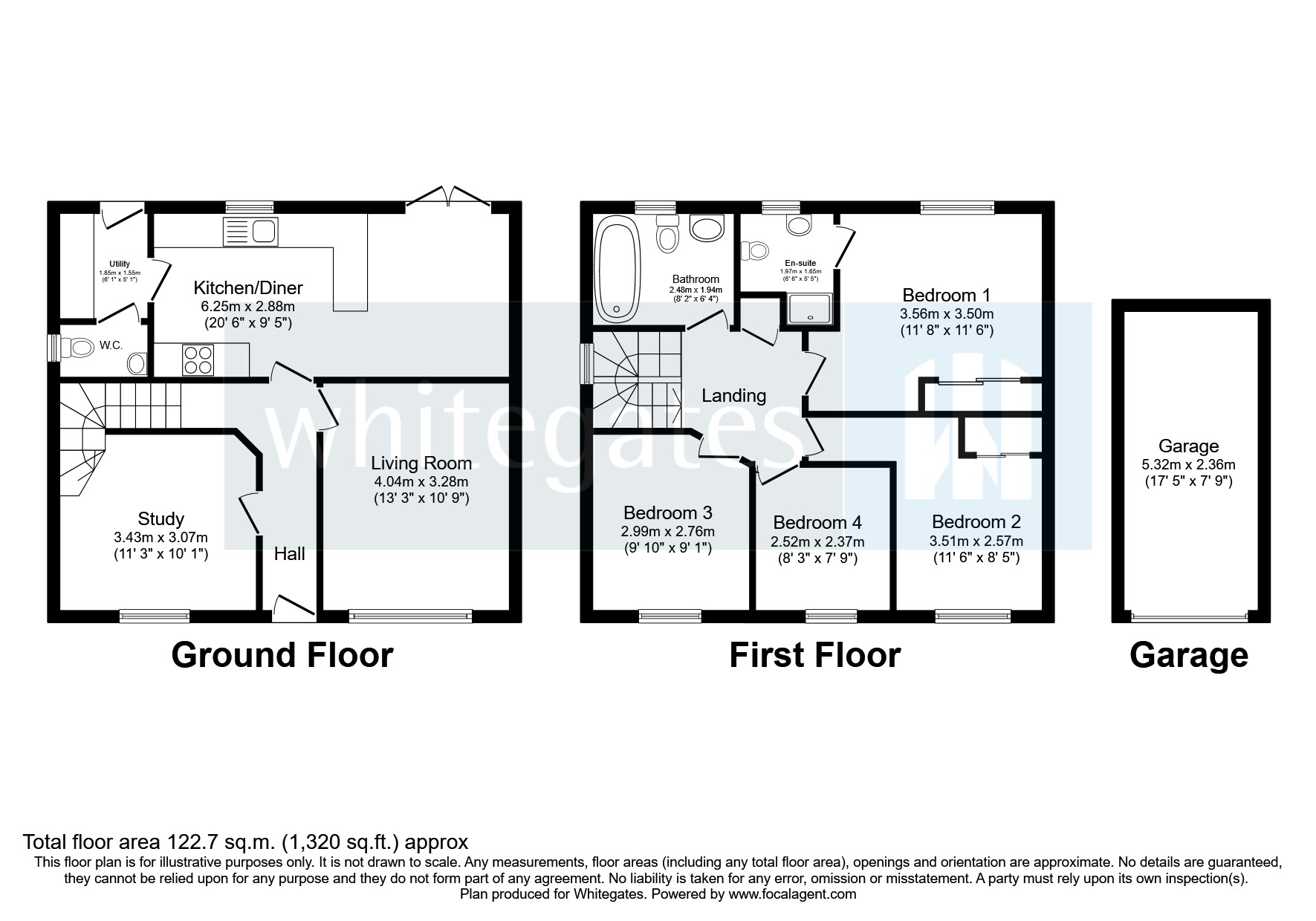 13, Marshfern Place, Crewe floorplan