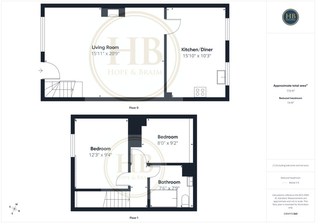 Heather Cottage, Main Road, Whitby floorplan