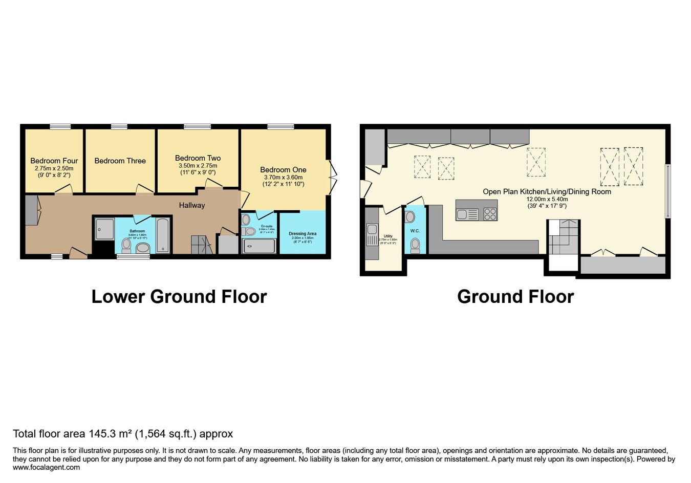 Lower Penelewey, Penelewey, Truro floorplan