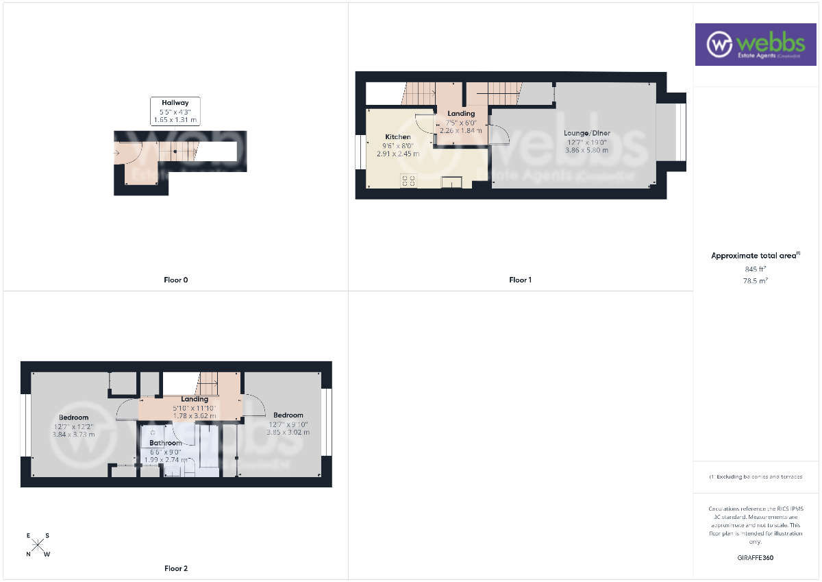 49 Bellfield, Croydon floorplan