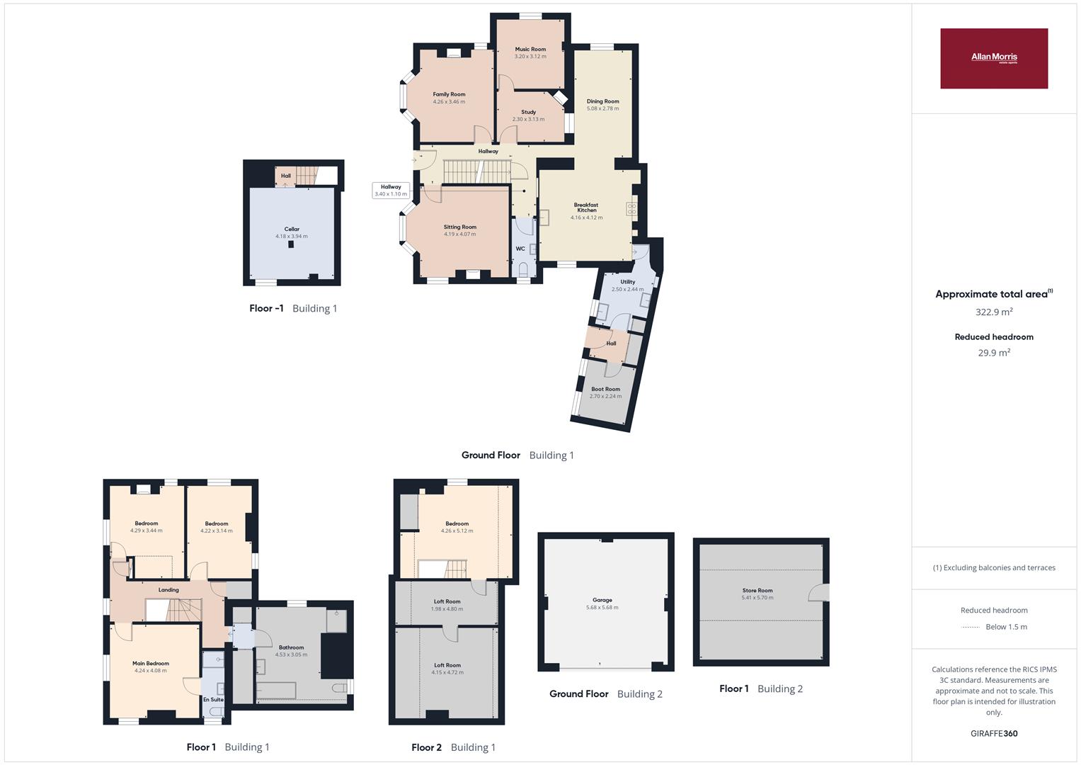 Esk Bank House, Upper Churchfields, Cradley floorplan