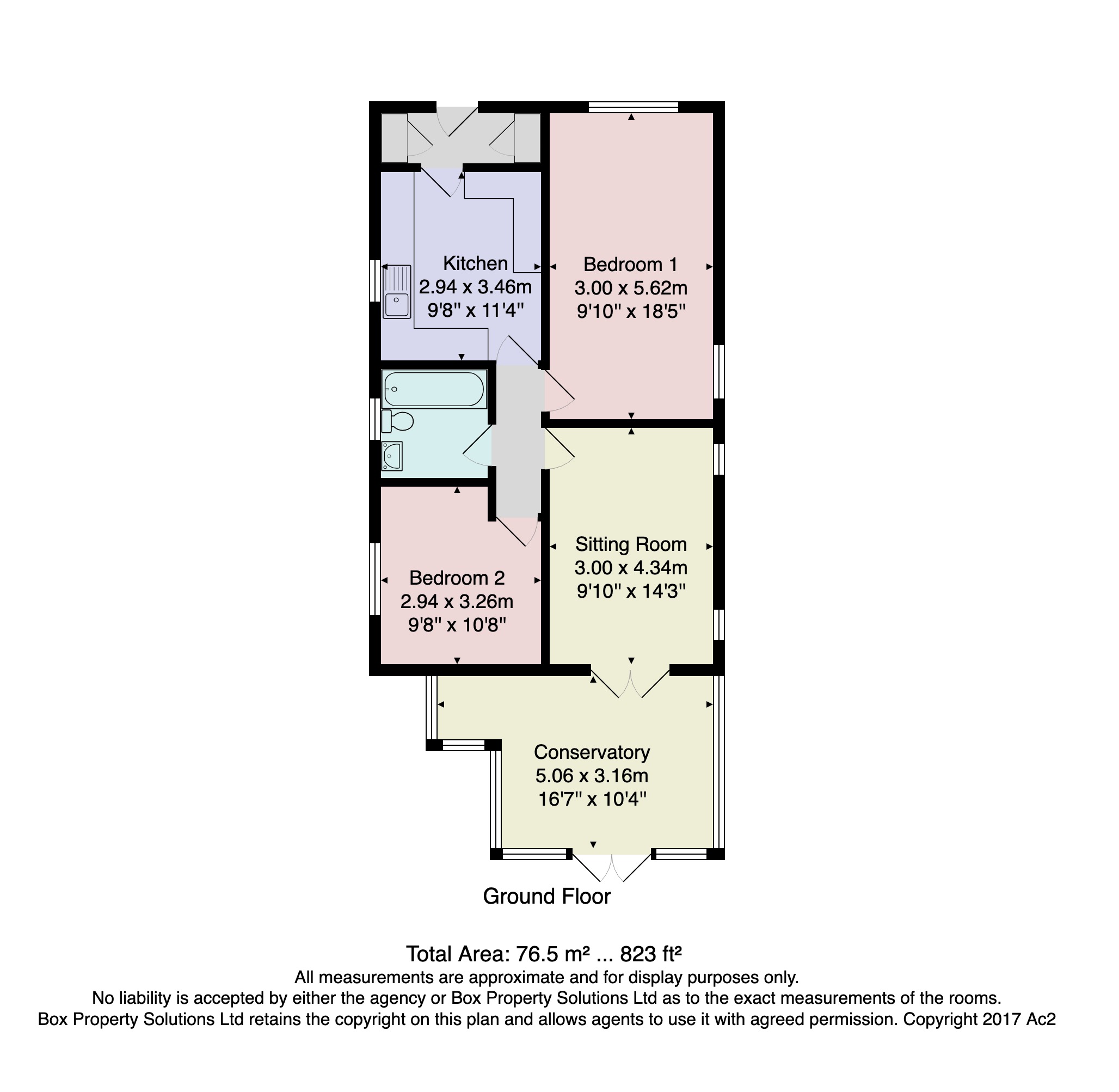 2 Bedrooms Detached bungalow for sale in Stonebeck Avenue, Harrogate HG1