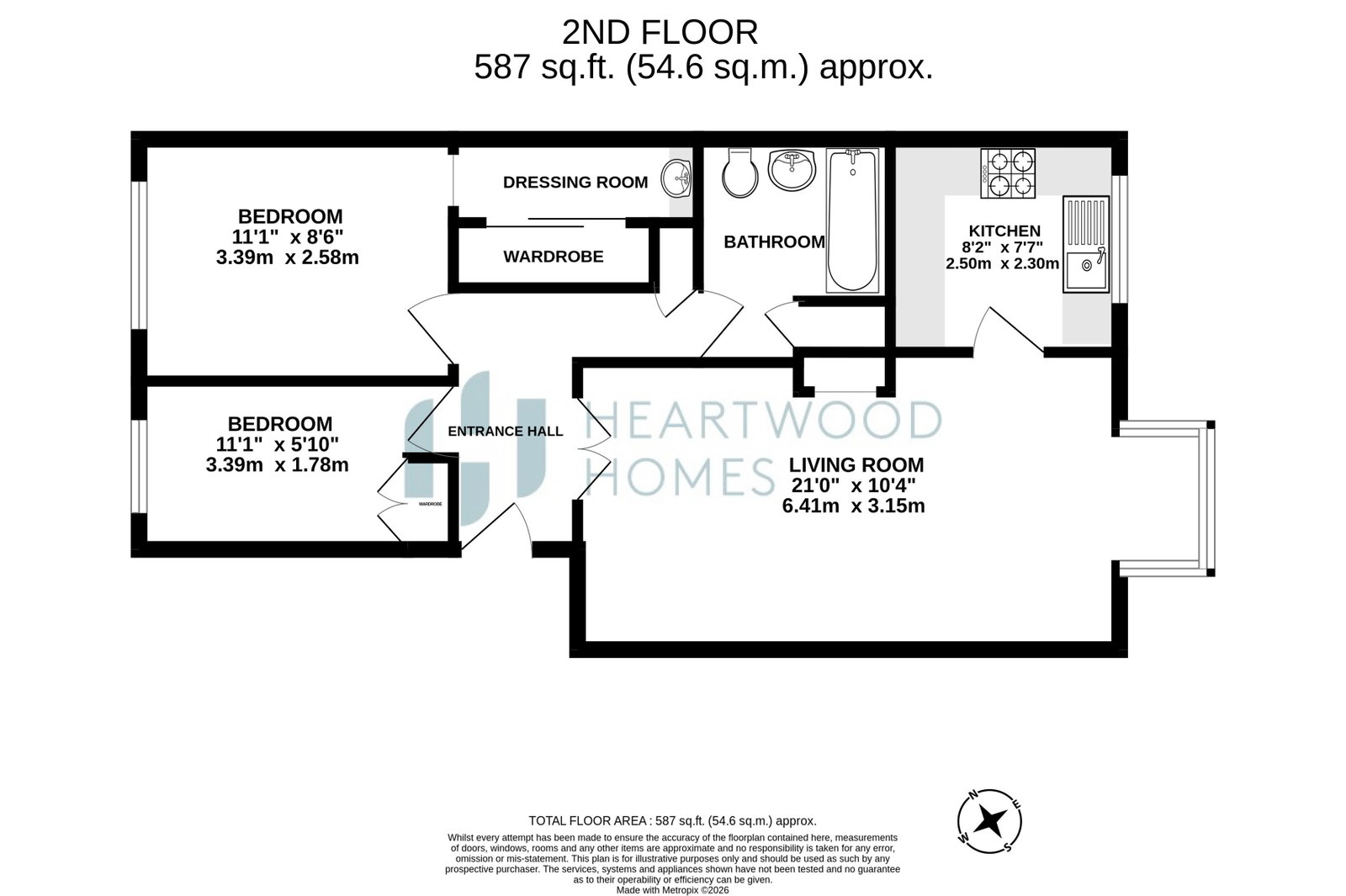 The Larches,Flat 21, Milford Close, St. Albans floorplan