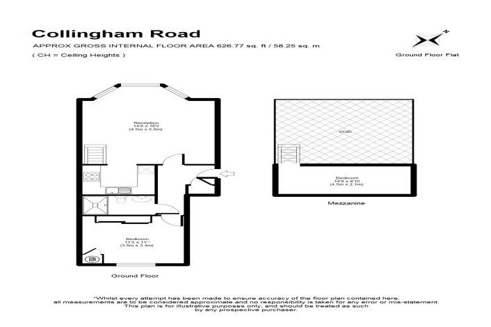 1 Bedrooms Flat to rent in Collingham Road, South Kensington SW5