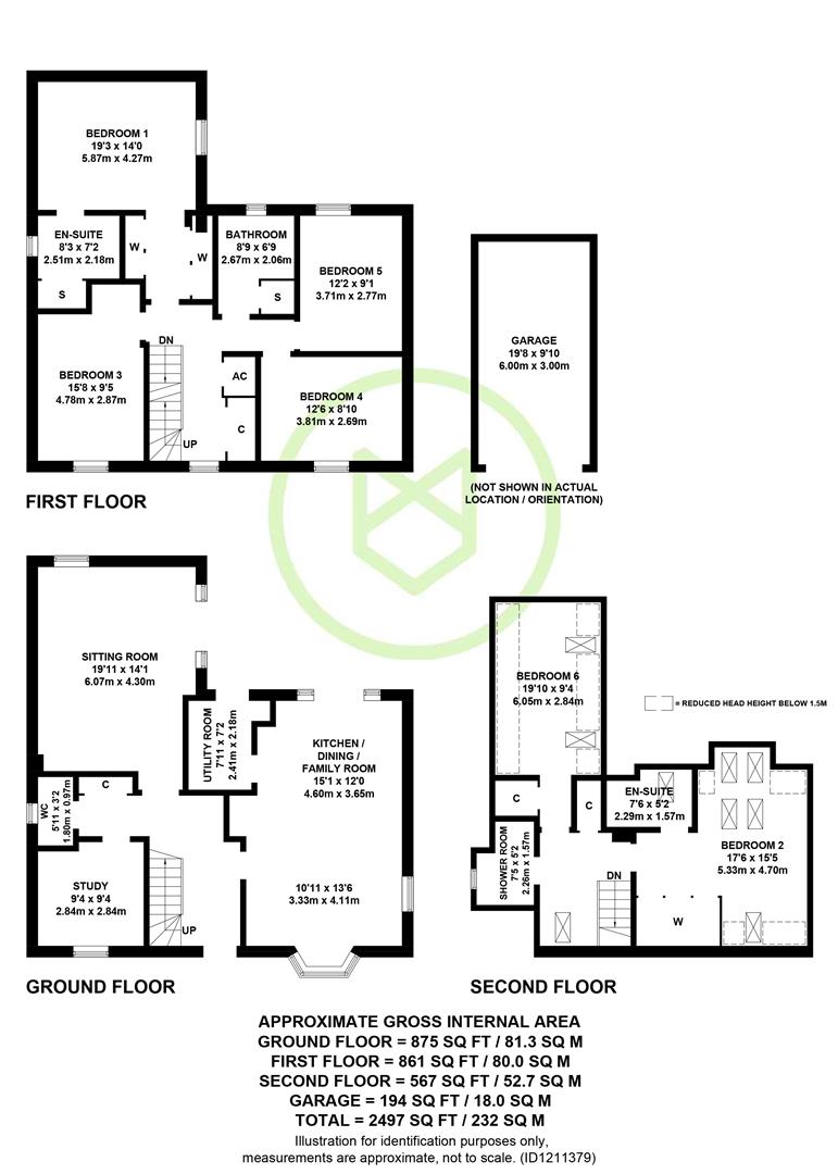 22, Magnolia Walk, Romsey floorplan