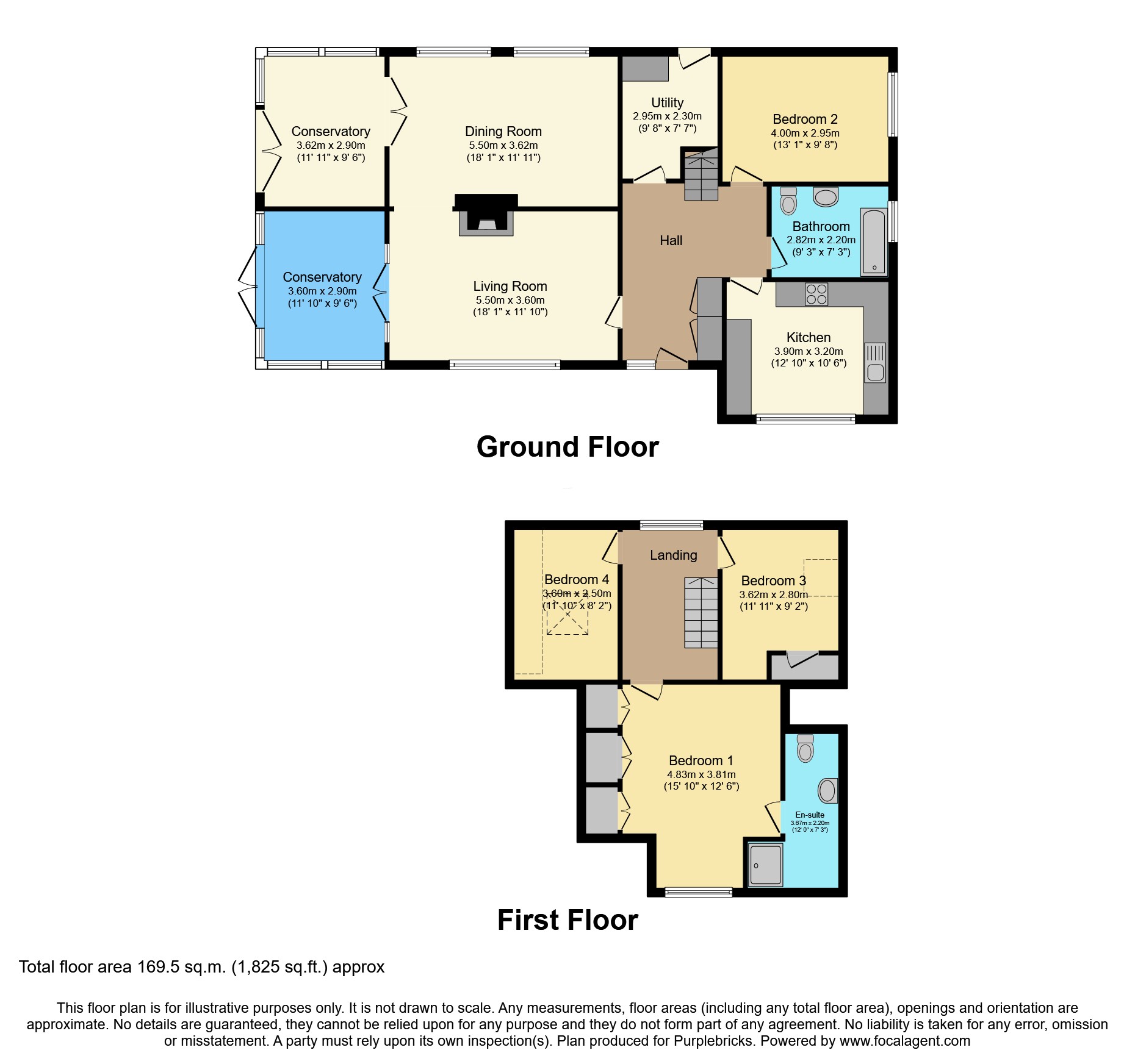 19, Priors Road, Whittlesey floorplan