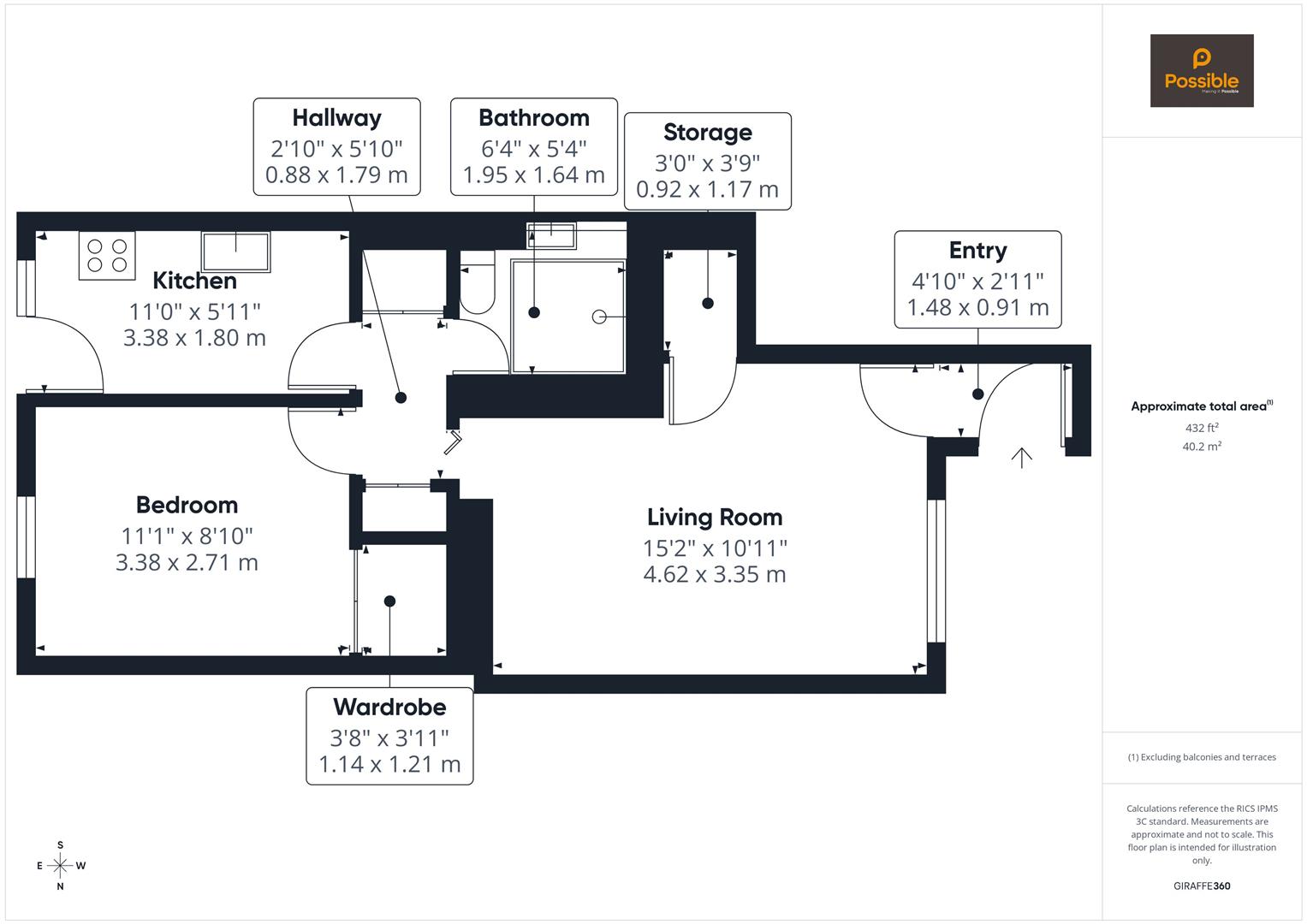 37A, Hermitage Drive, Perth floorplan