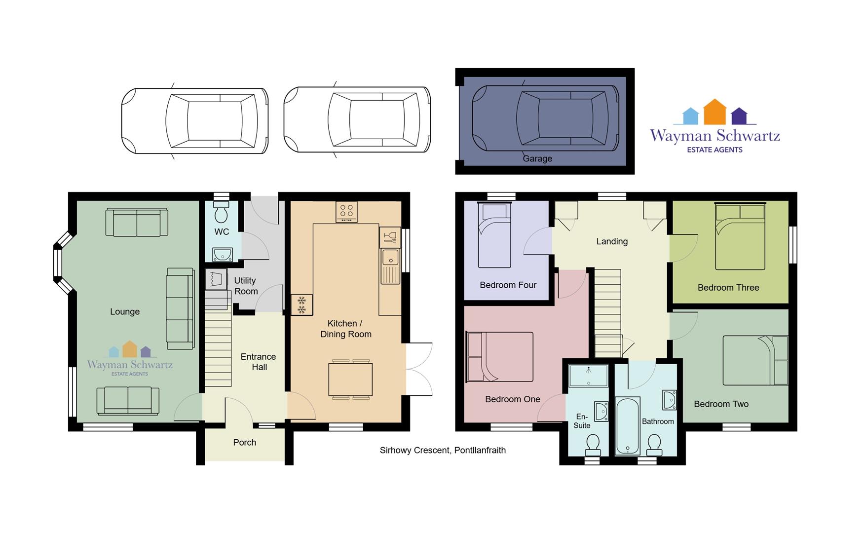 5, Sirhowy Crescent, Blackwood floorplan