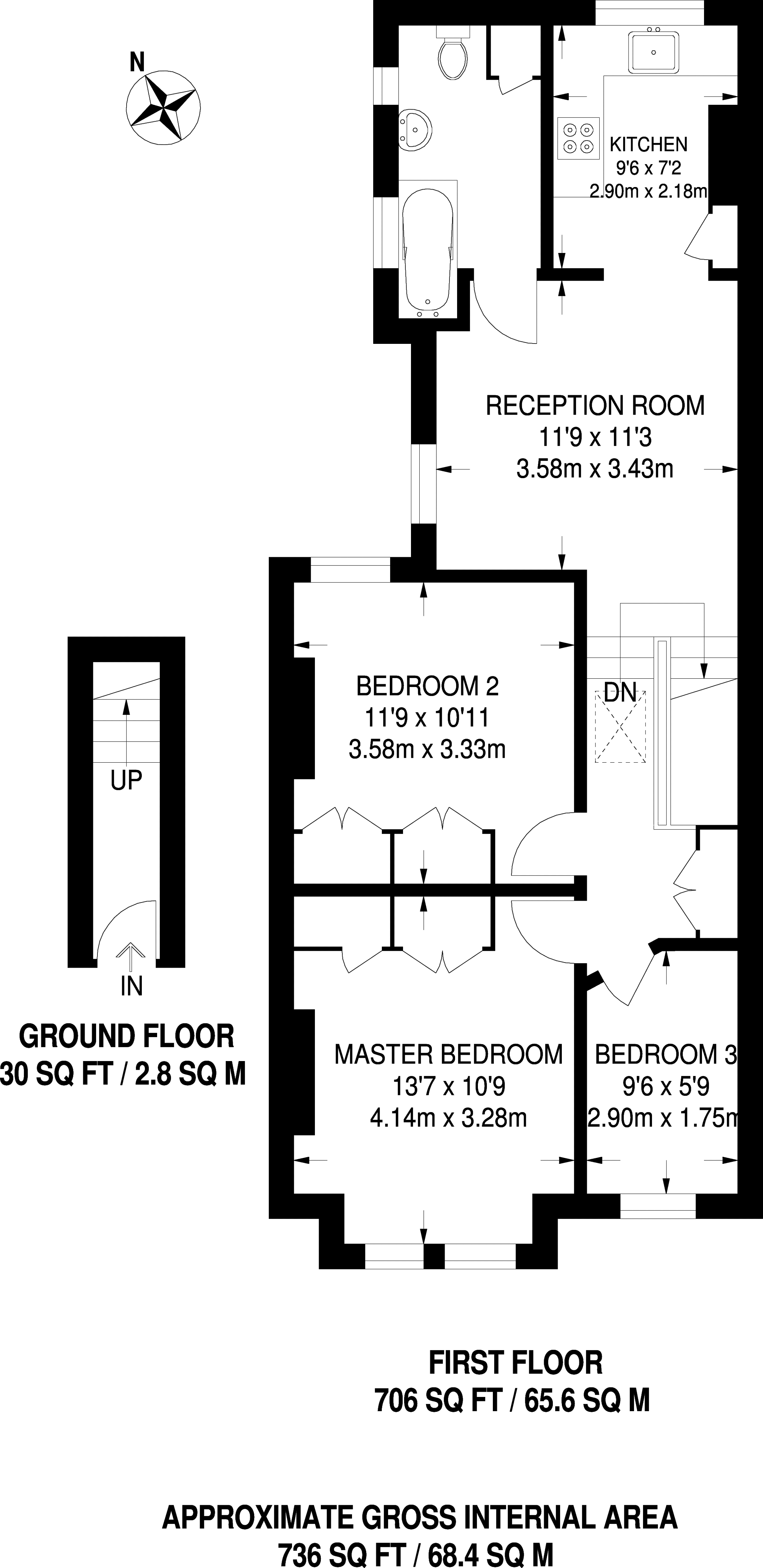 3 Bedrooms Flat to rent in Deacon Road, Willesden Green NW2