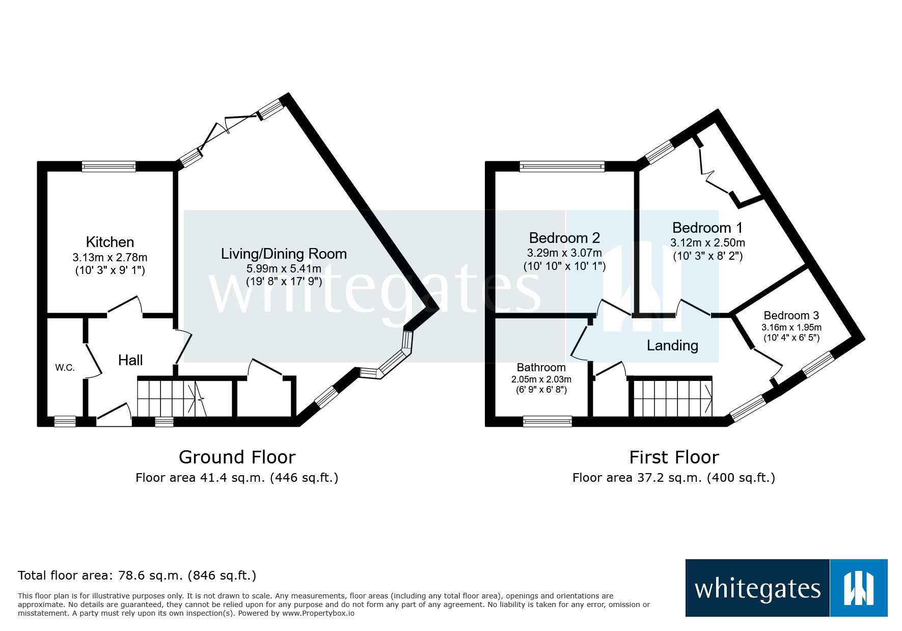 9, Deansgate, Crewe floorplan