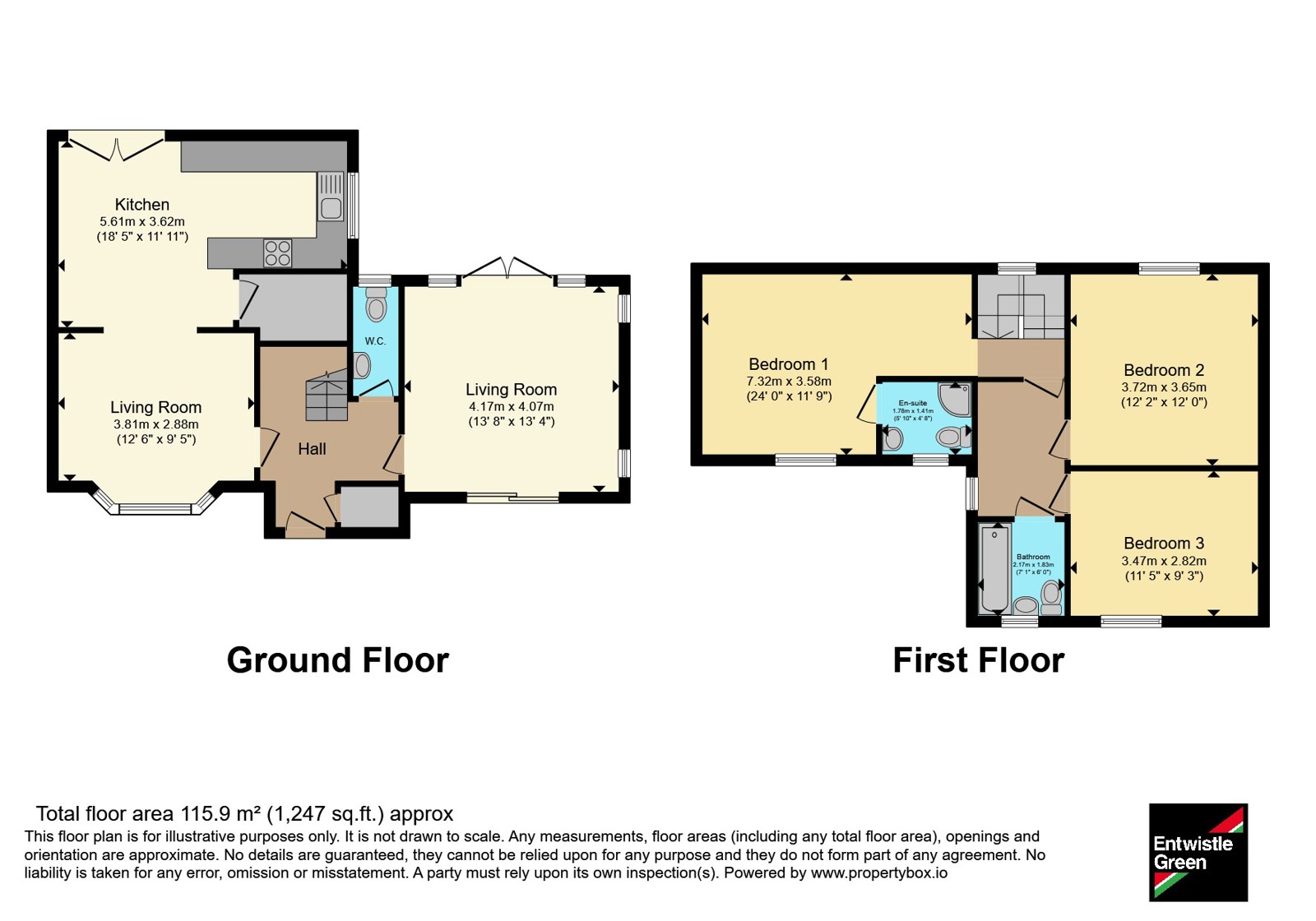 17, Springwood Road, Lancashire floorplan