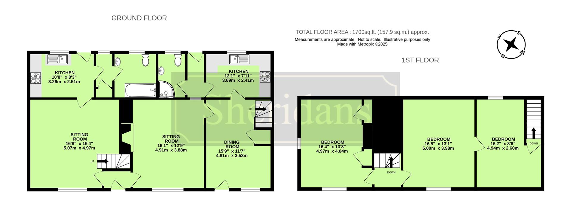 Walnut Cottage, 54-56, High Street, Ixworth floorplan