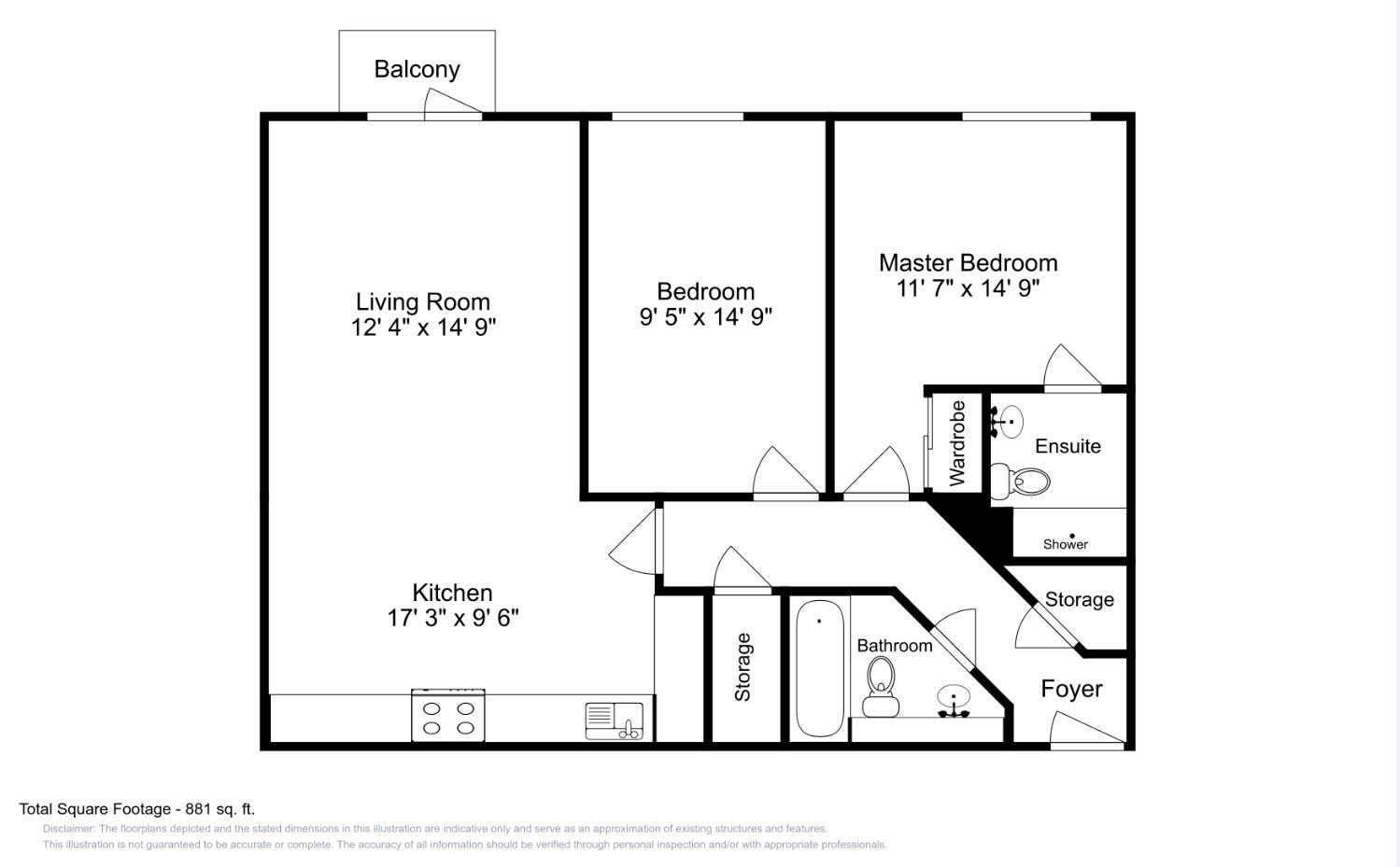 9, Lynx Court, Farnborough floorplan