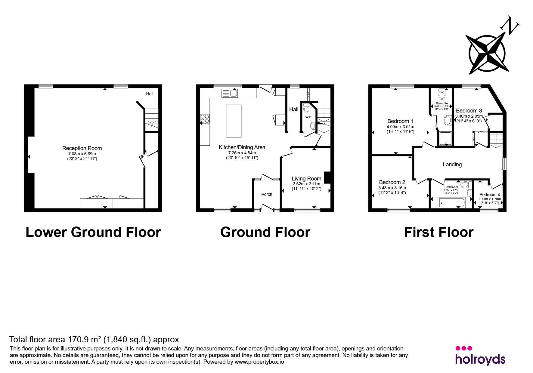 14, Hebden Bridge Road, Keighley floorplan