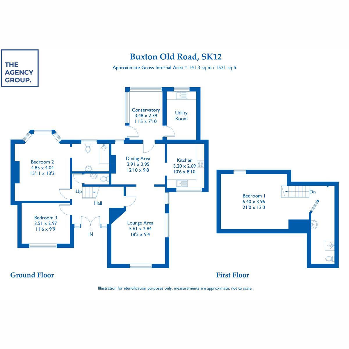 50, Buxton Old Road, Stockport floorplan