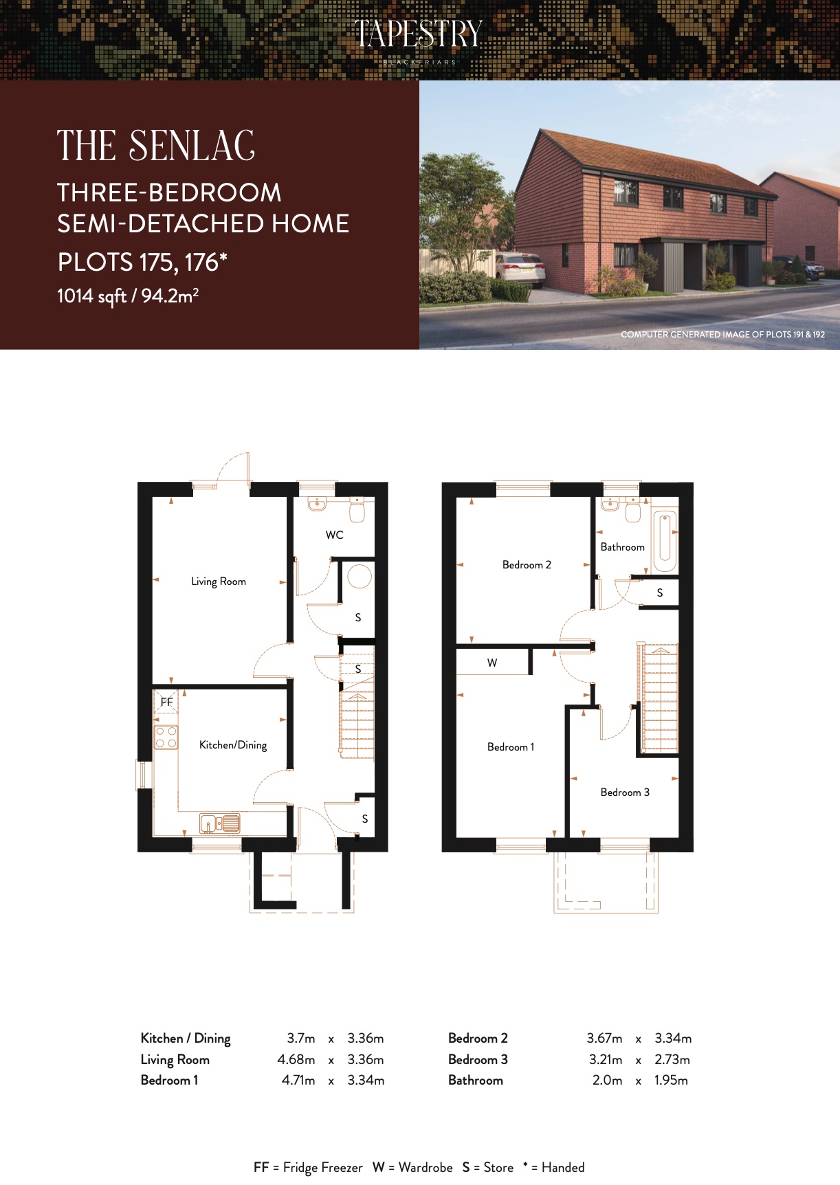175, Falconers Drive, Battle floorplan