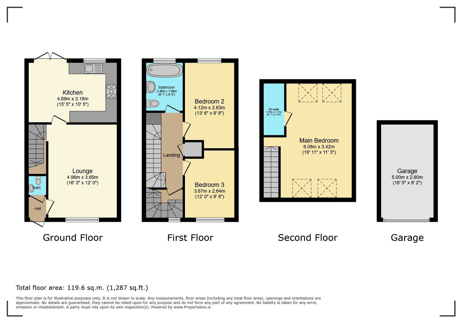 24, Damson Drive, Loughborough floorplan