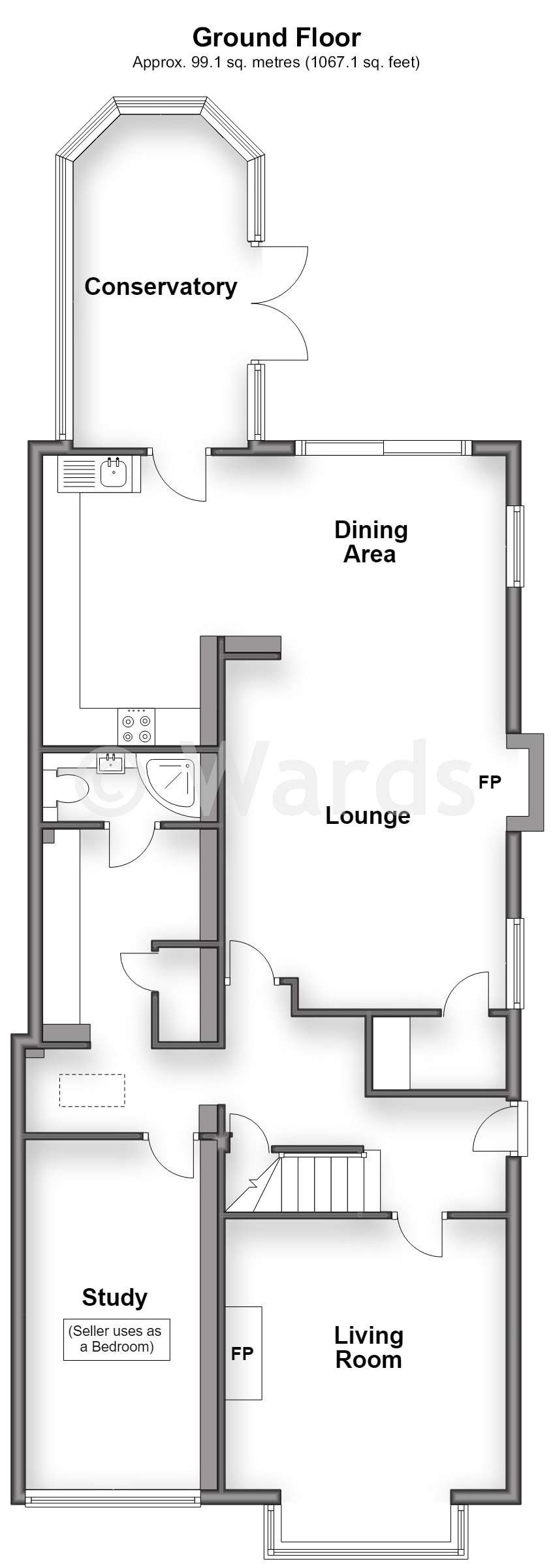 7, St. Swithin's Road, Whitstable floorplan